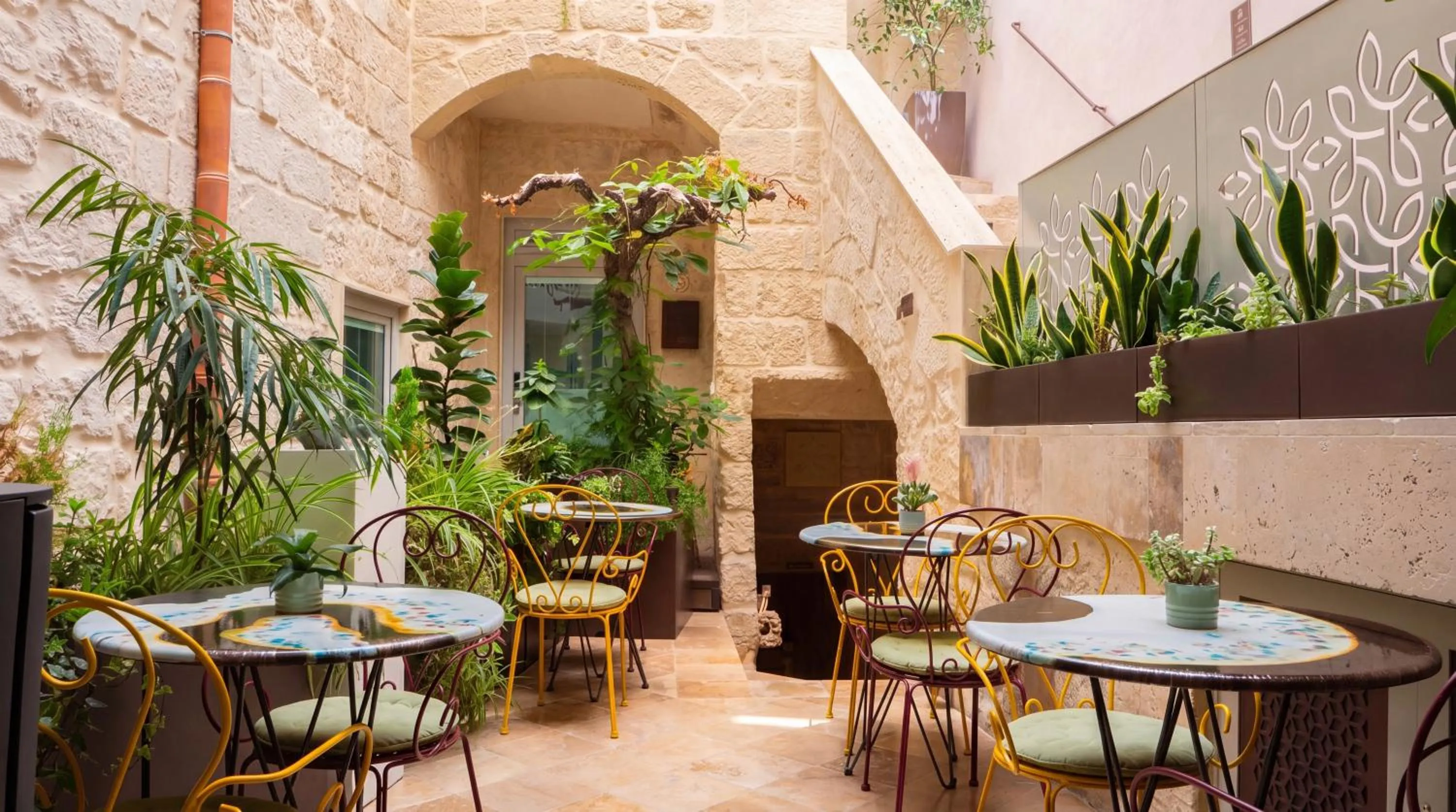 Patio in The Mdina Heritage Boutique Hotel - By Luxury Villas International