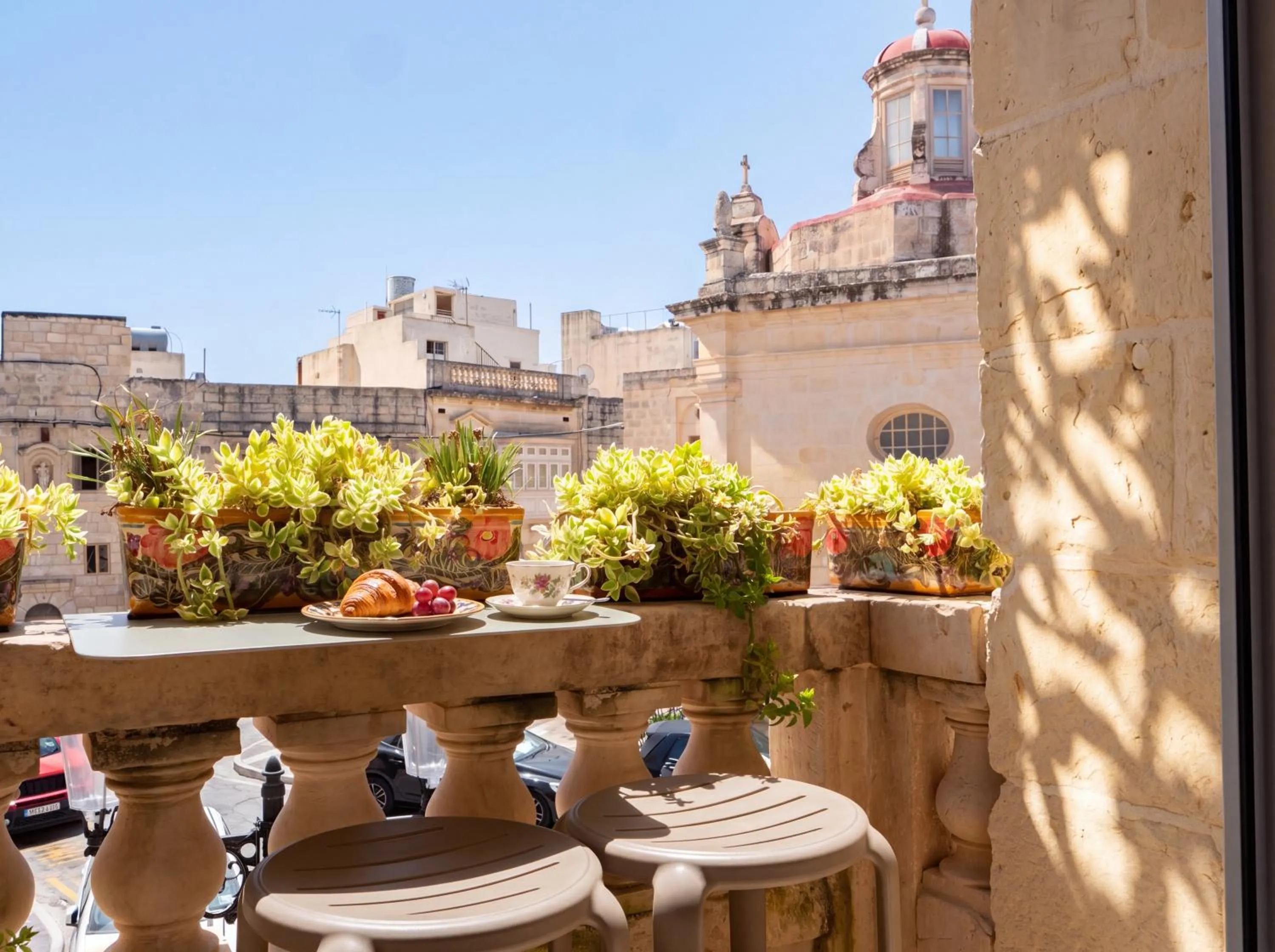 Balcony/Terrace in The Mdina Heritage Boutique Hotel - By Luxury Villas International