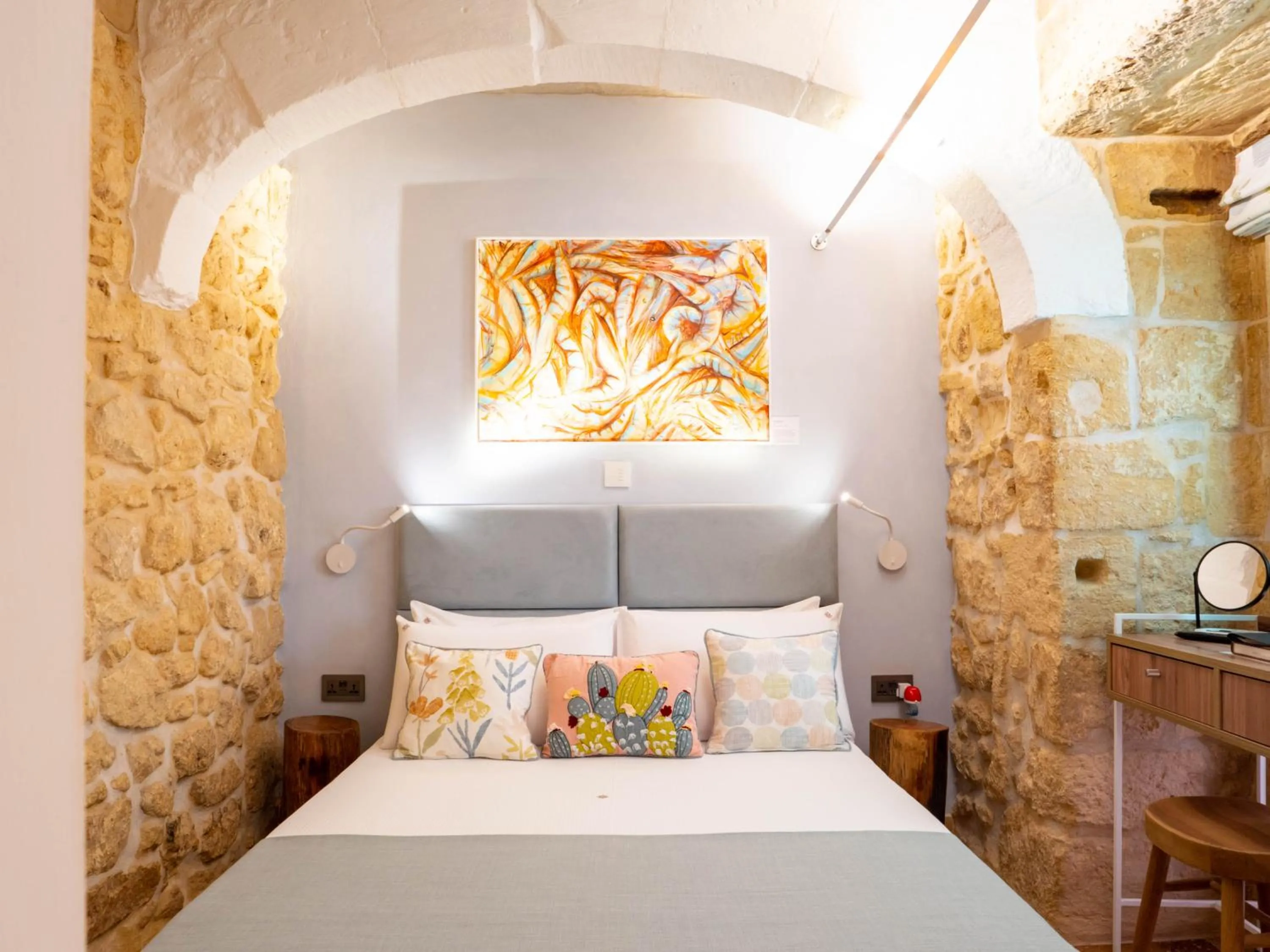 Bed in The Mdina Heritage Boutique Hotel - By Luxury Villas International