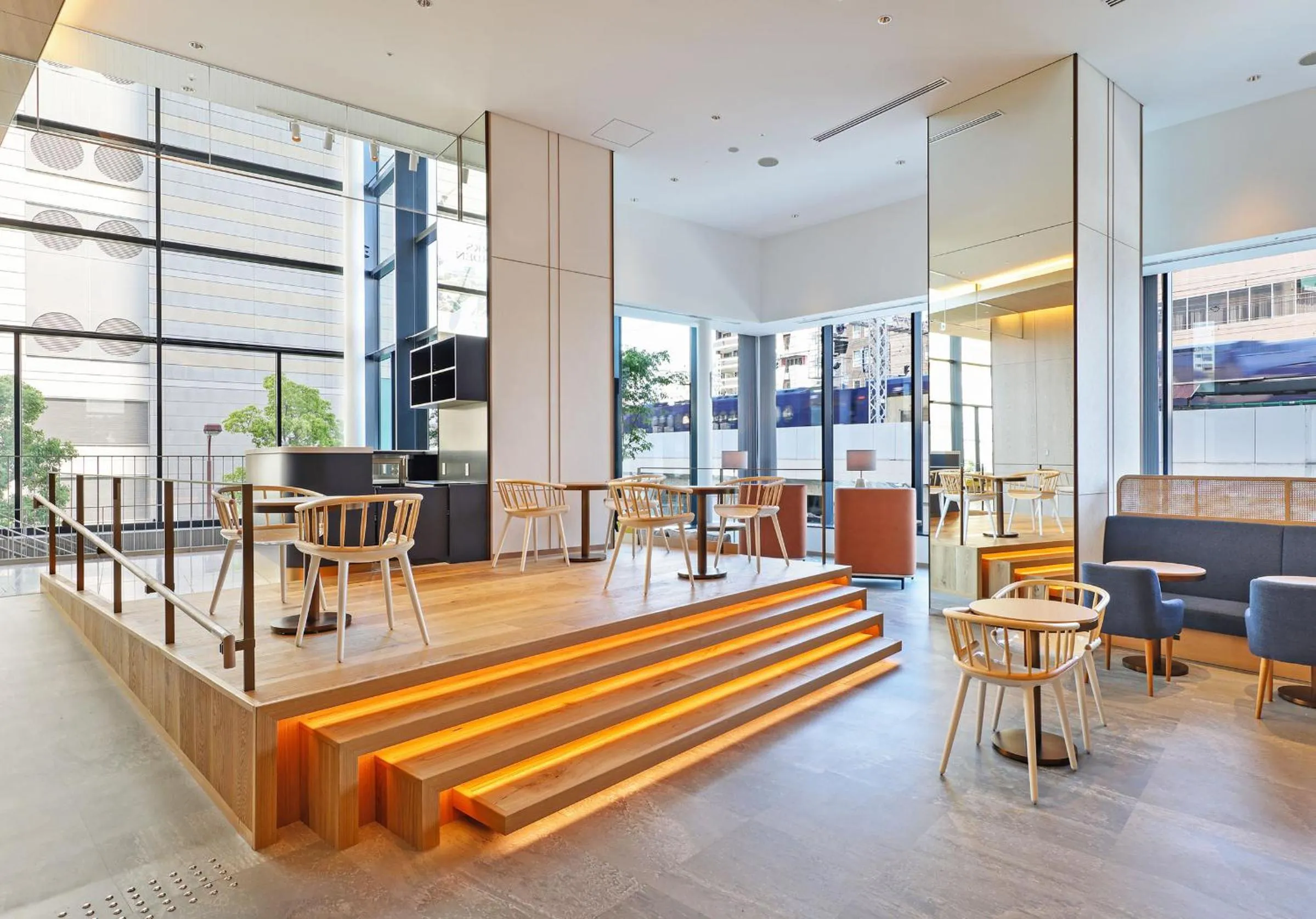 Dining area in Centara Grand Hotel Osaka