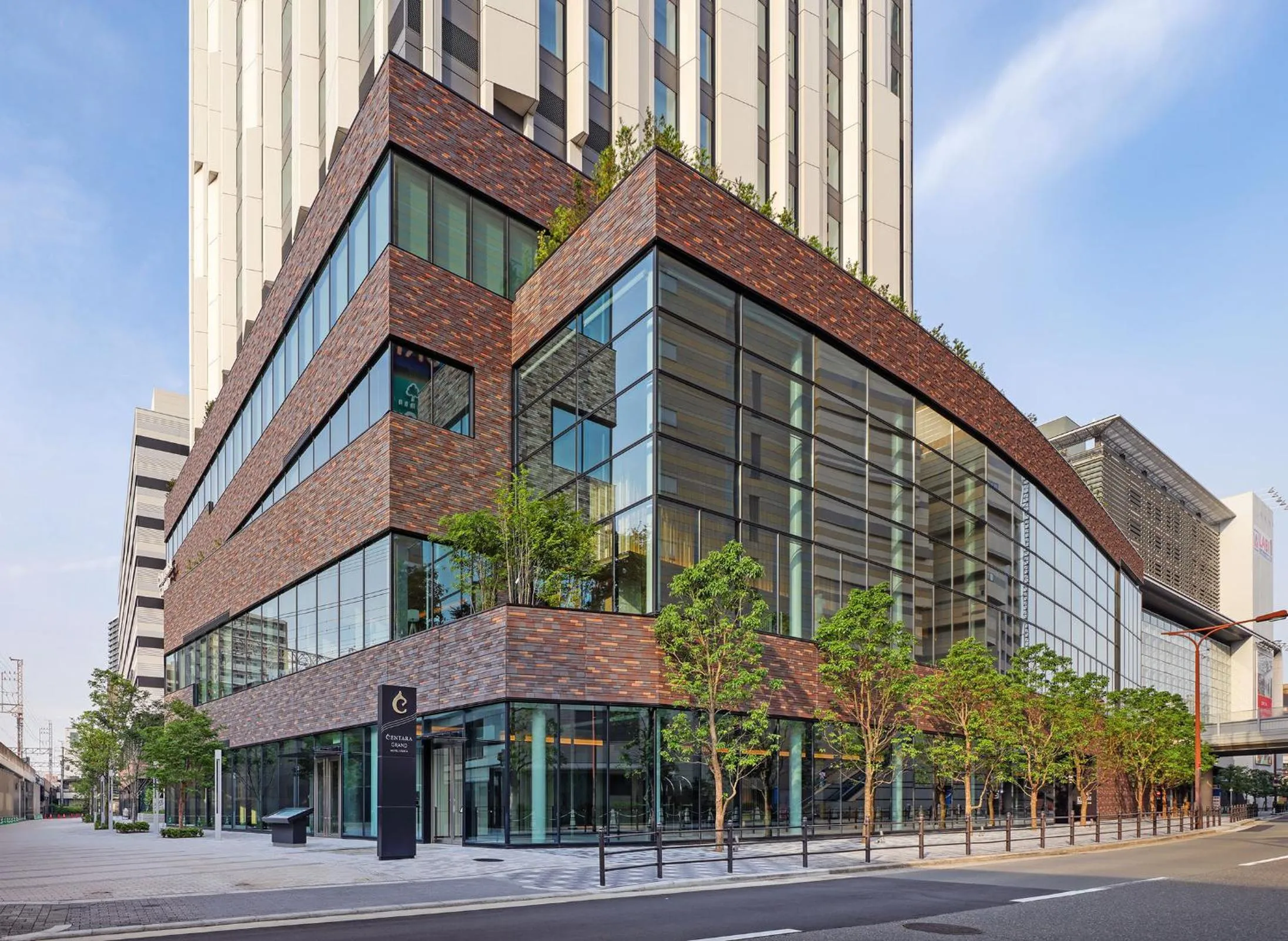 Property building in Centara Grand Hotel Osaka