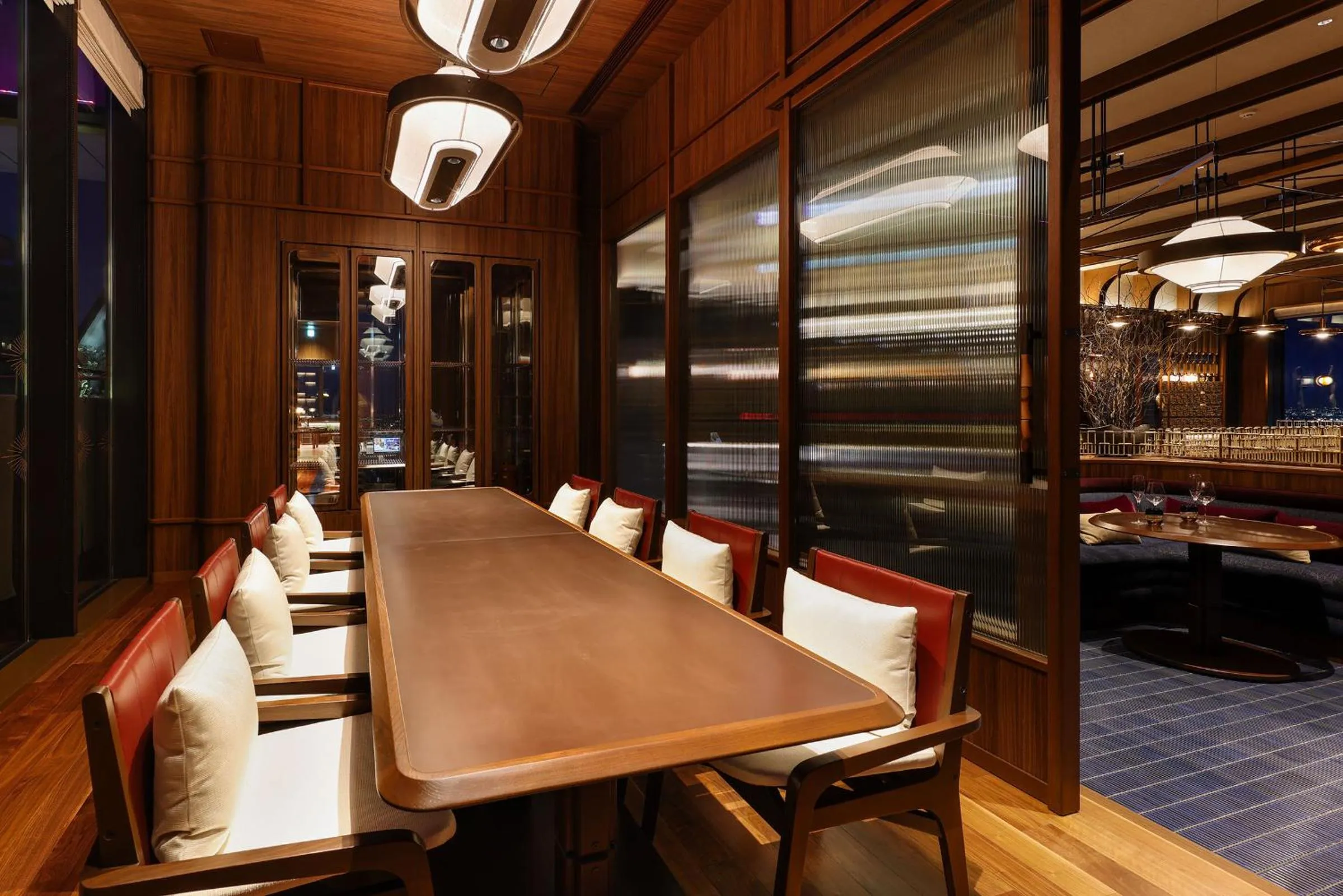 Dining area in Centara Grand Hotel Osaka