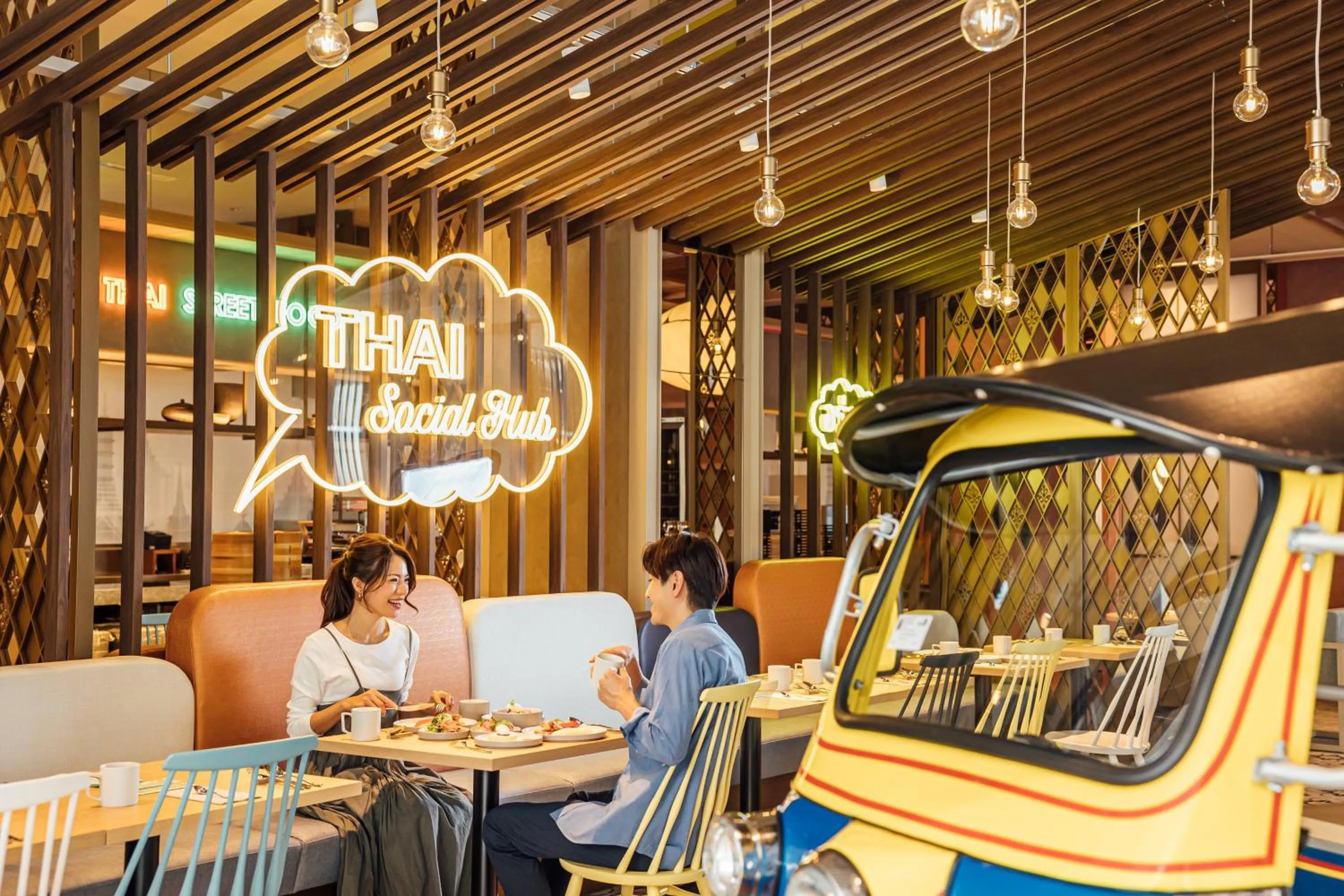 Dining area in Centara Grand Hotel Osaka