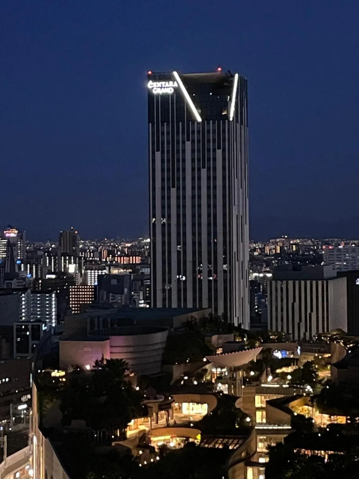 Property building in Centara Grand Hotel Osaka