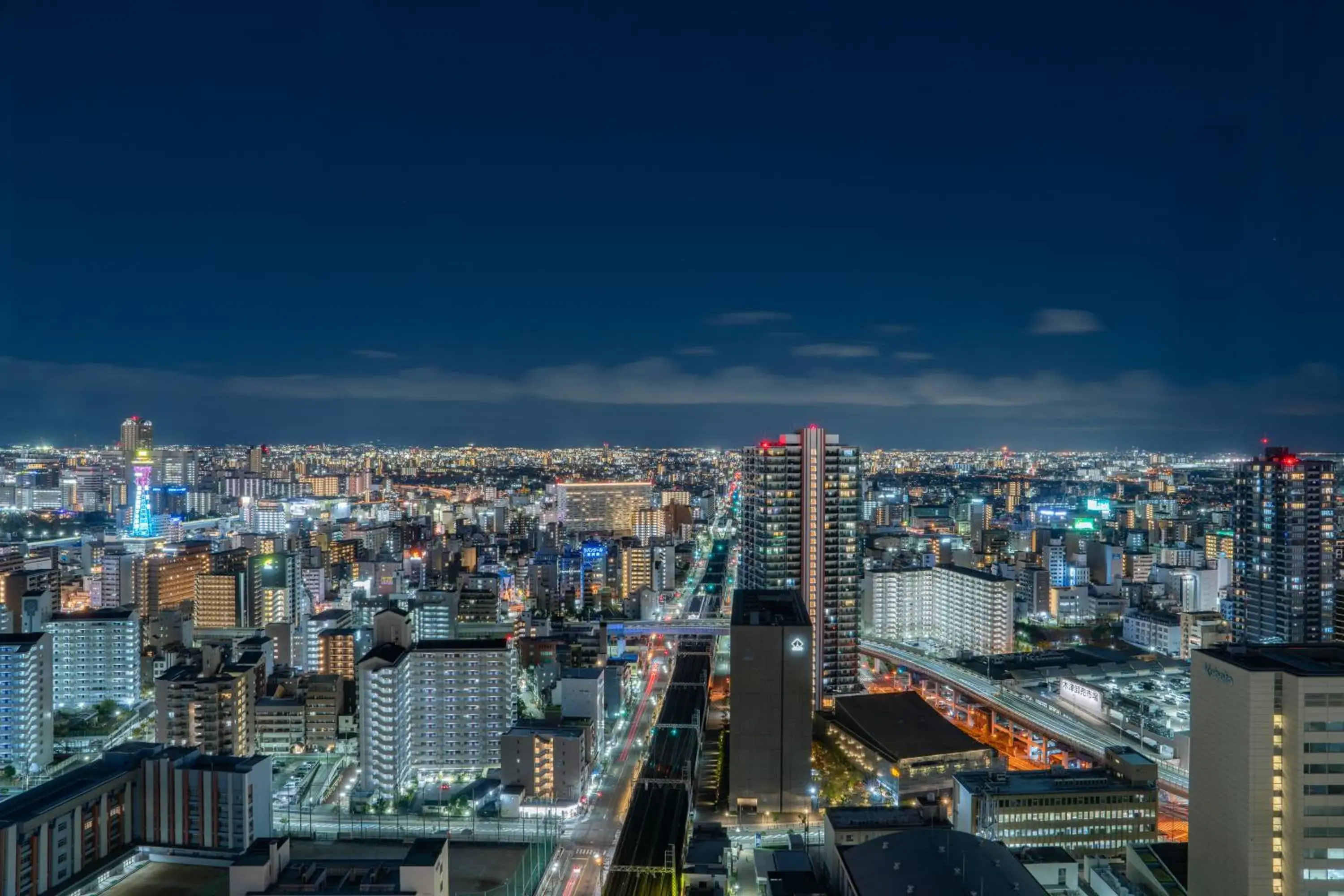 City view in Centara Grand Hotel Osaka City view in Centara Grand Hotel Osaka