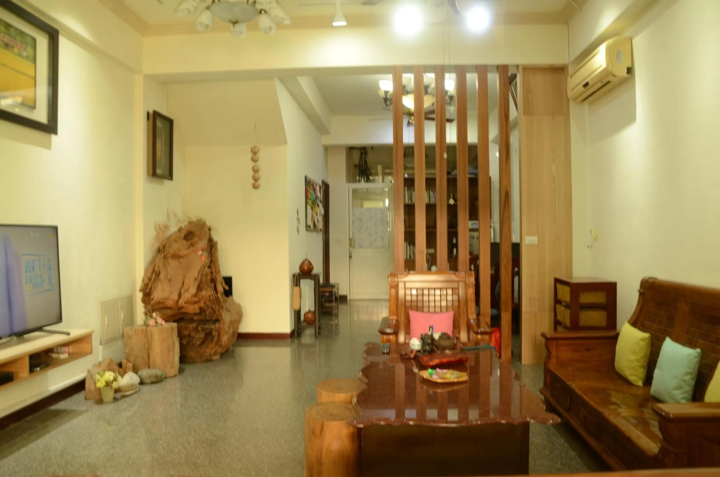 Living room in East of Love Homestay