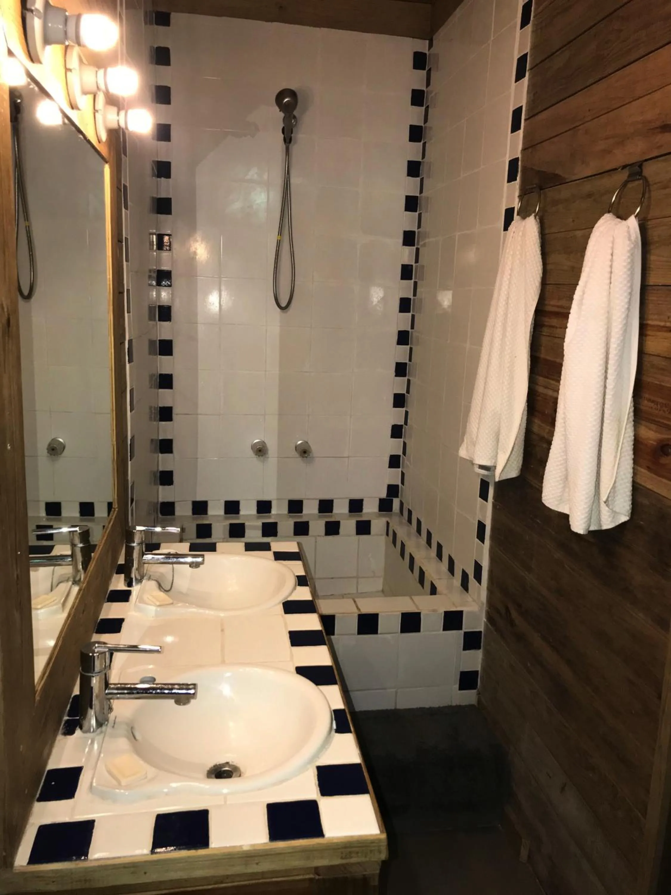 Bathroom in Roatan Bed & Breakfast Apartments