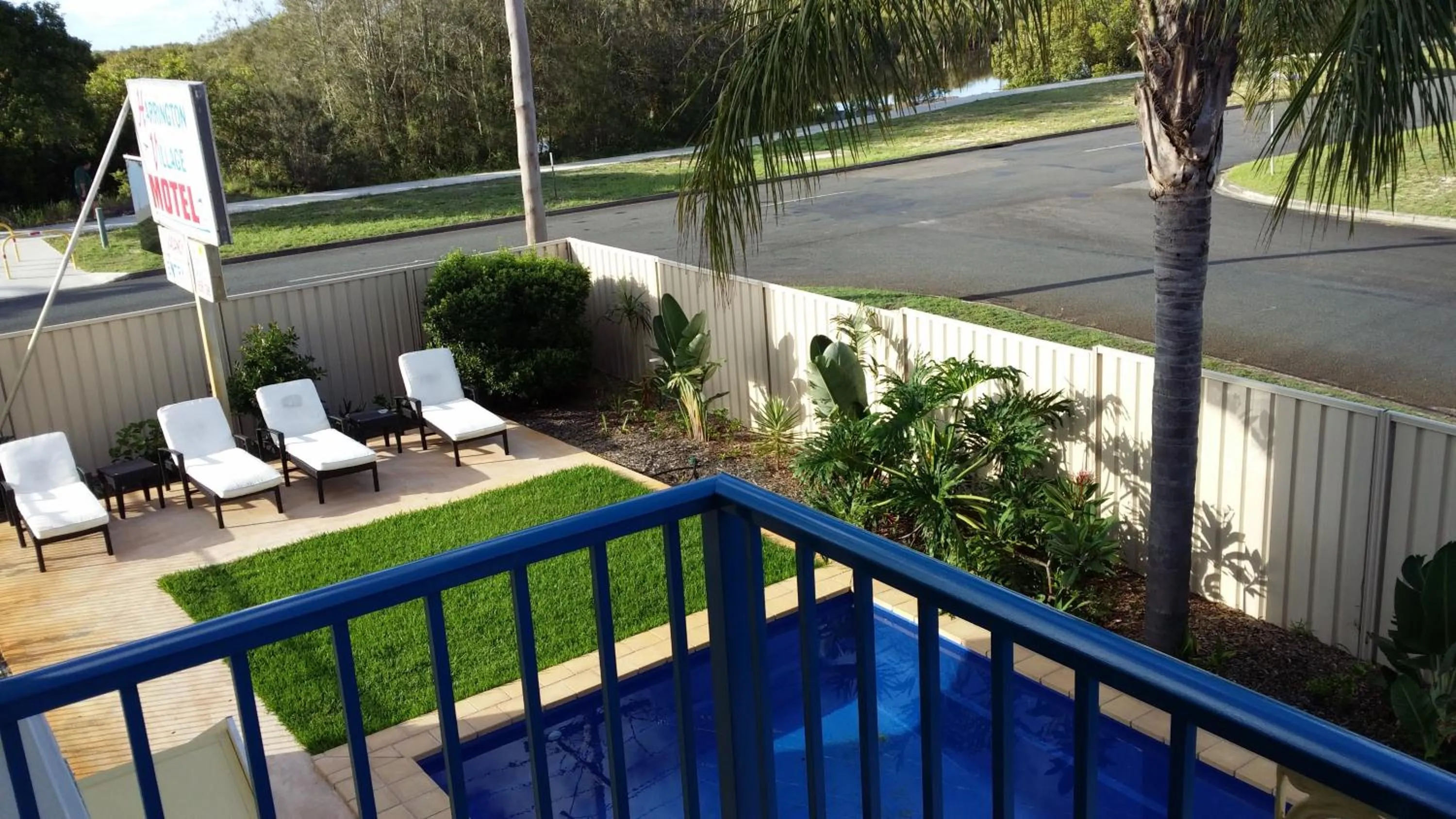 Balcony/Terrace in Harrington Village Motel