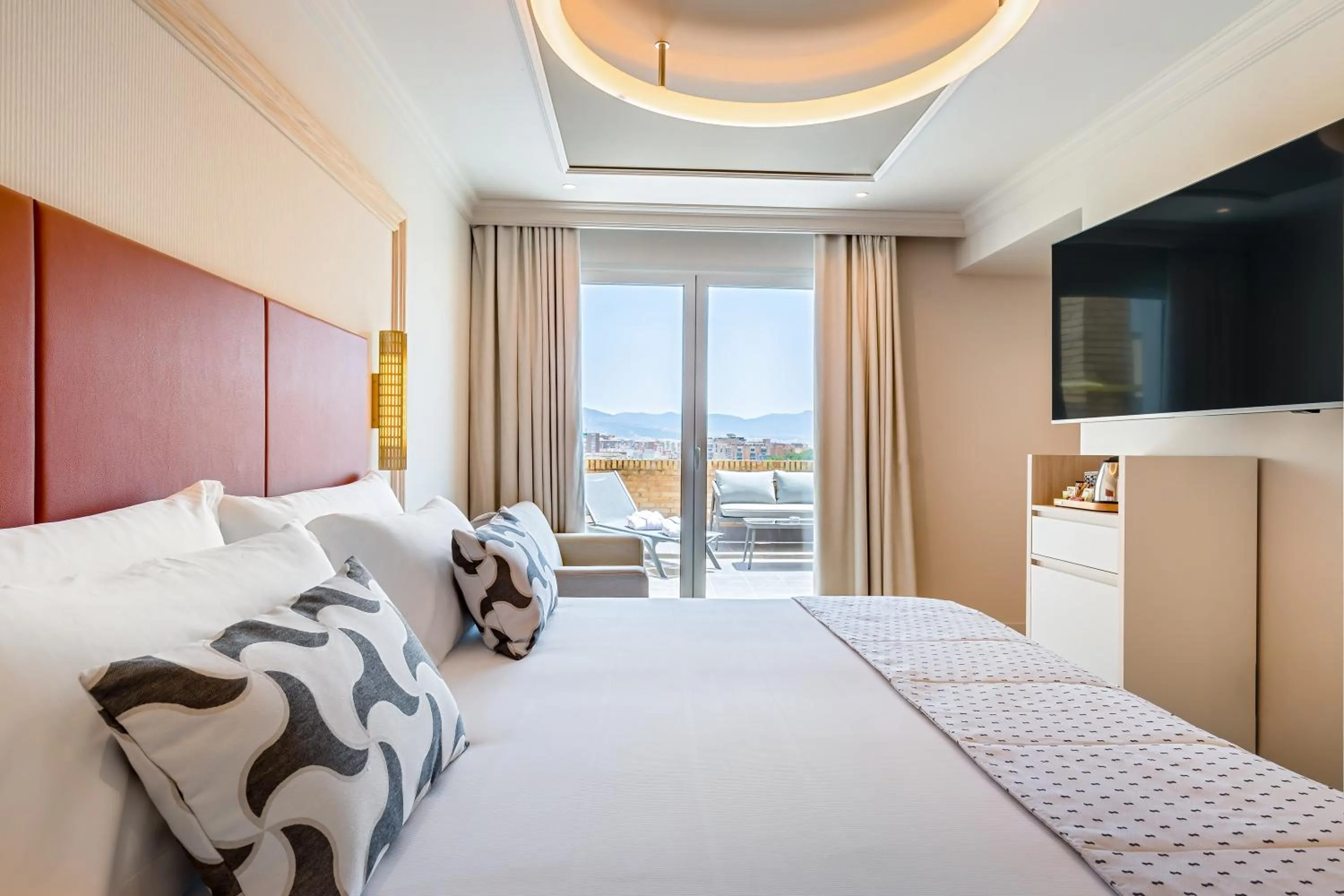 Balcony/Terrace, Bed in Barceló Carmen Granada