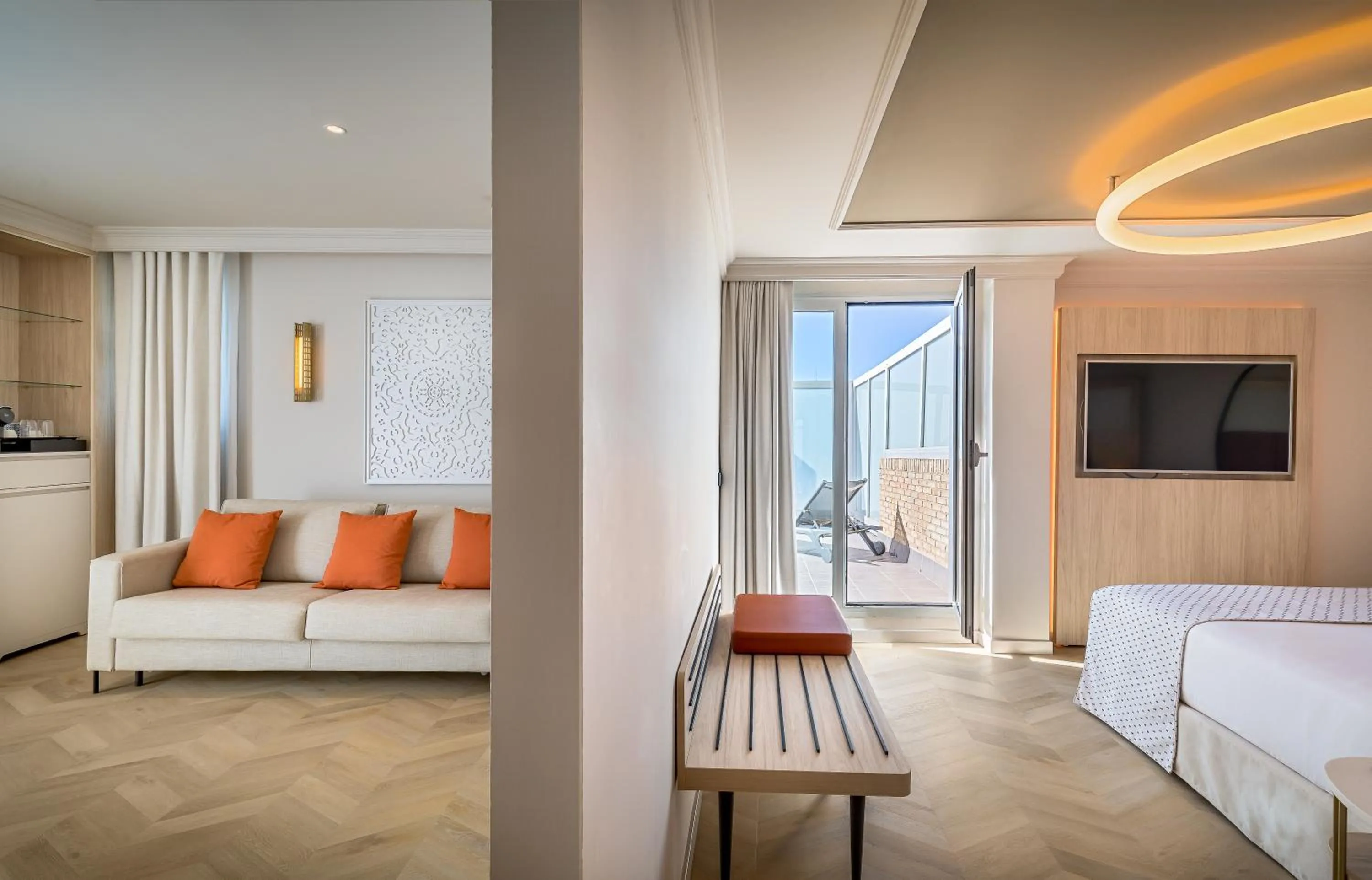 Bed in Barceló Carmen Granada