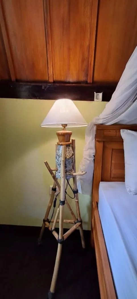 Bed in Pandan Bungalow