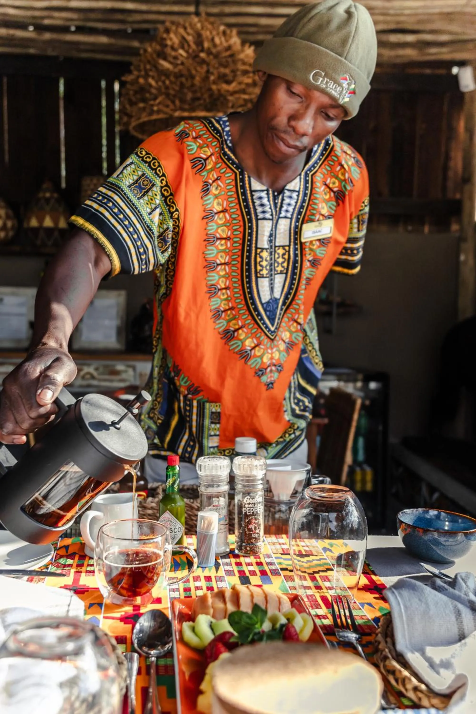 Restaurant/places to eat in Grace of Africa, Kruger Couples Lodge