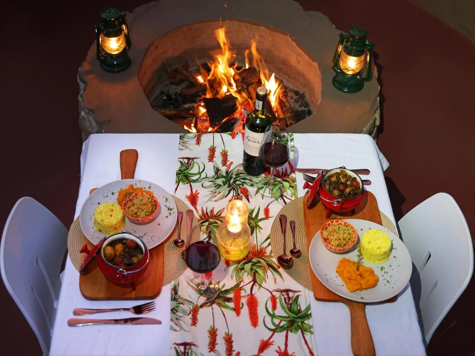 Restaurant/places to eat in Grace of Africa, Kruger Couples Lodge