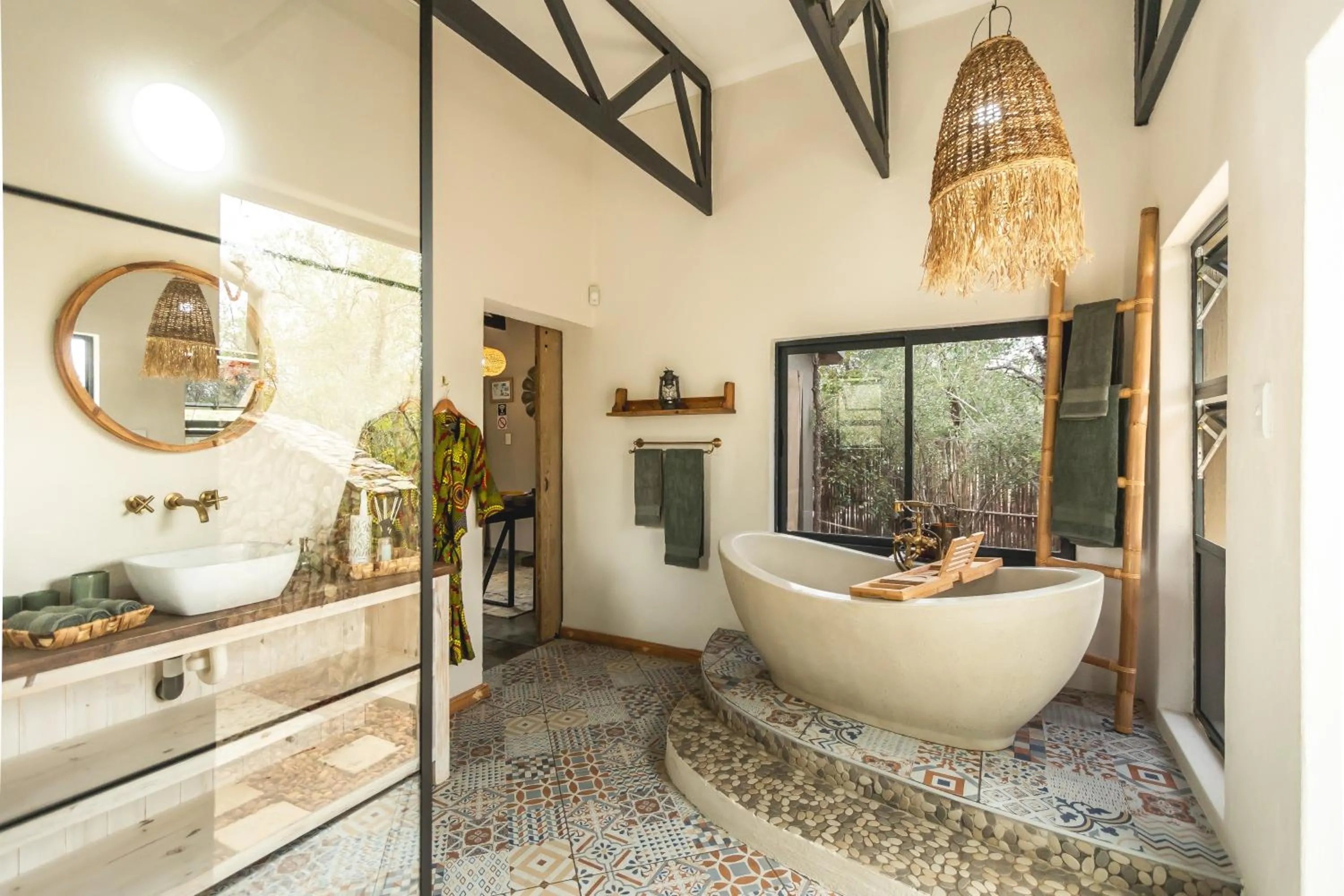 Bathroom in Grace of Africa, Kruger Couples Lodge