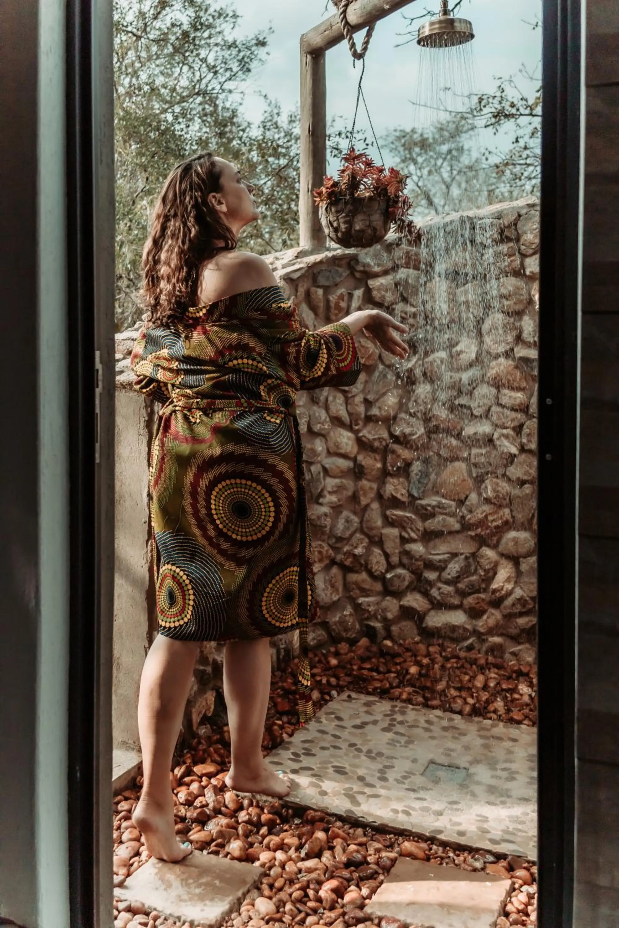 Shower in Grace of Africa, Kruger Couples Lodge