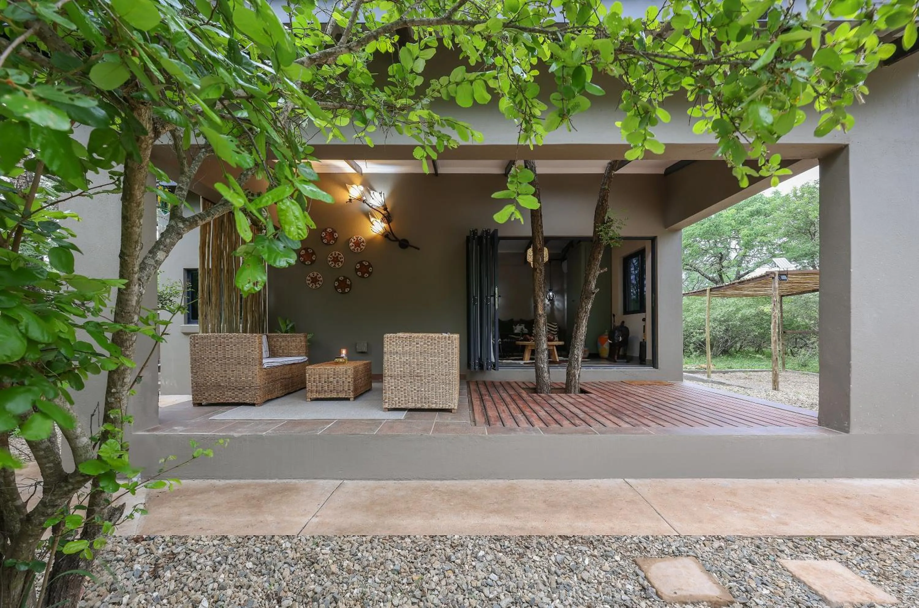 Patio in Grace of Africa, Kruger Couples Lodge