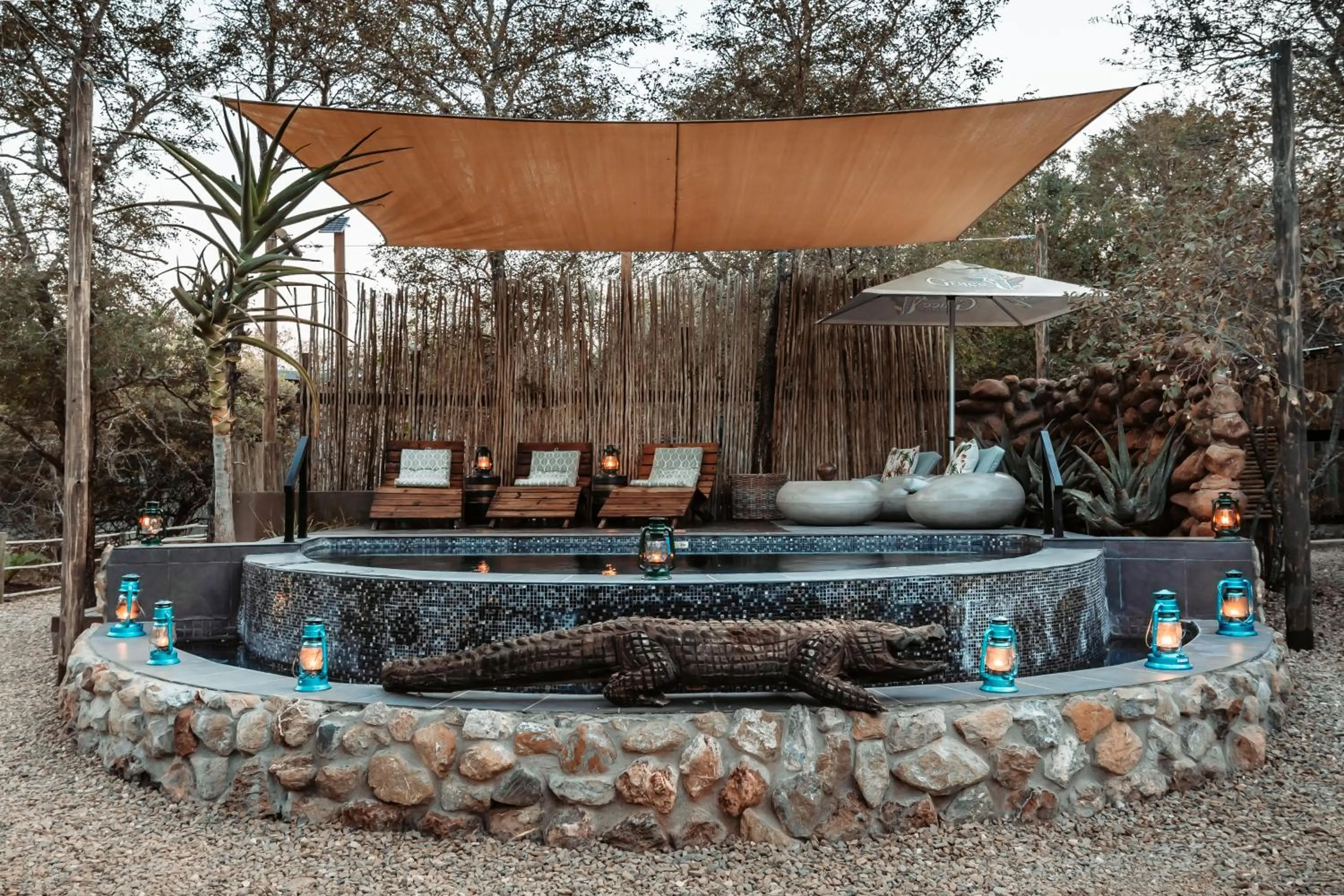 Swimming pool in Grace of Africa, Kruger Couples Lodge