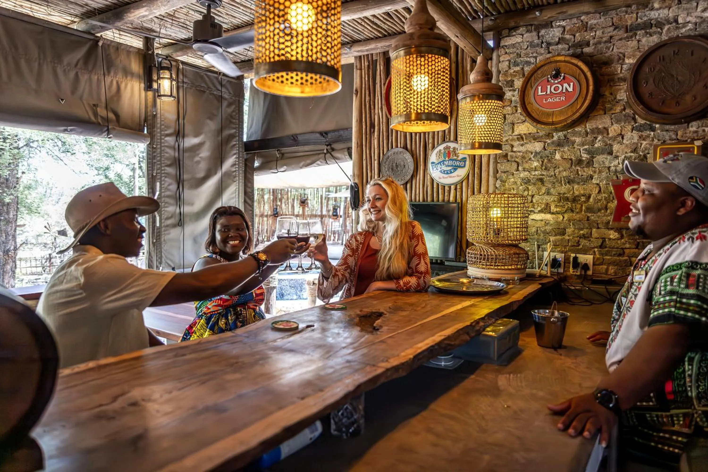 Lounge or bar in Grace of Africa, Kruger Couples Lodge