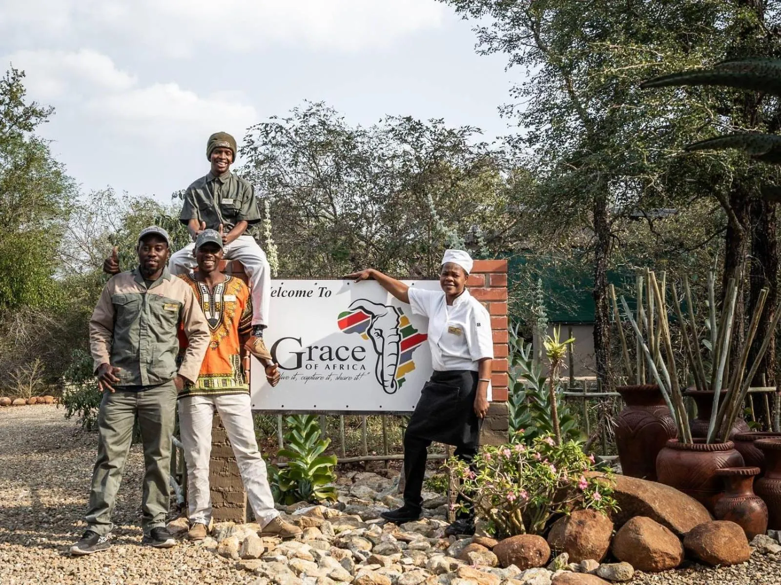 Property building in Grace of Africa, Kruger Couples Lodge