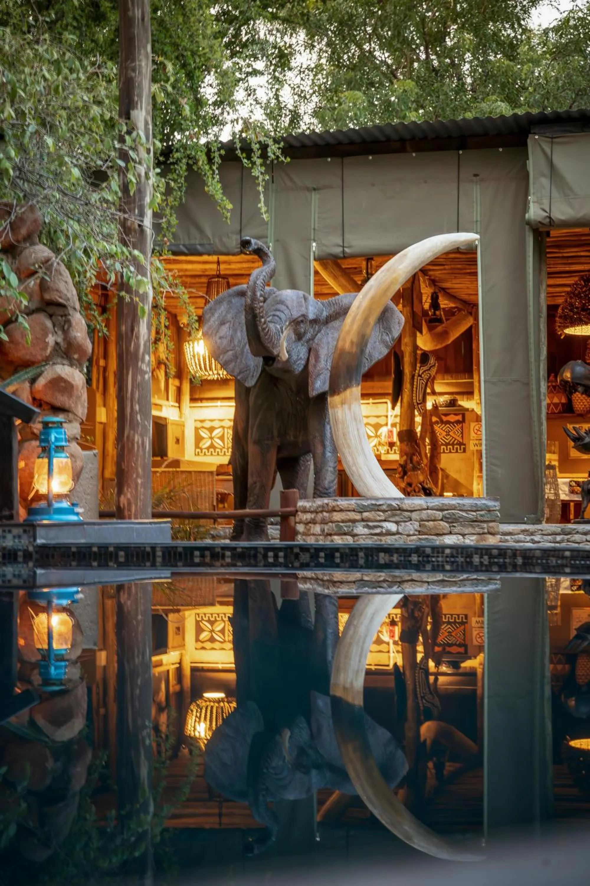 Restaurant/places to eat in Grace of Africa, Kruger Couples Lodge