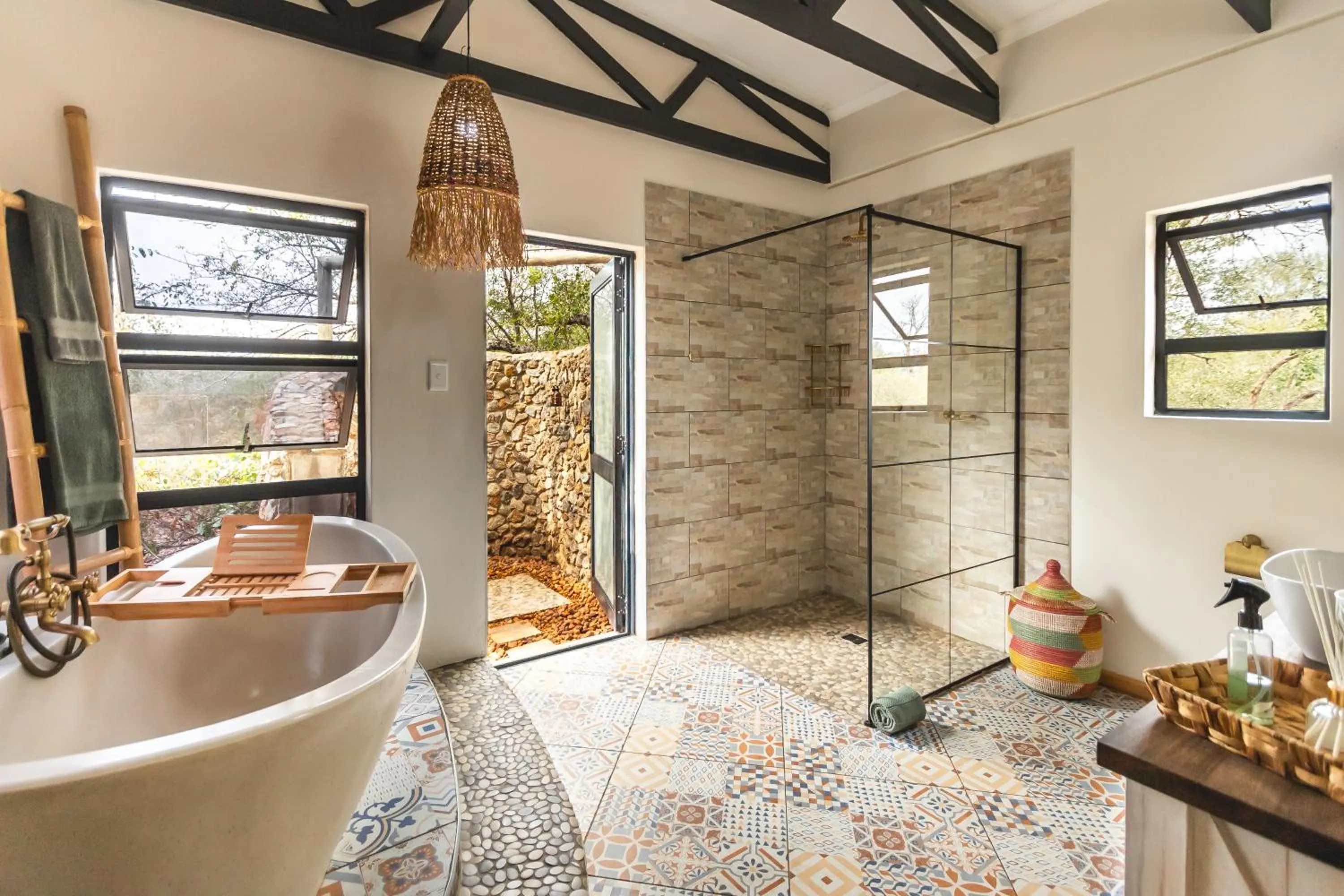 Bathroom in Grace of Africa, Kruger Couples Lodge