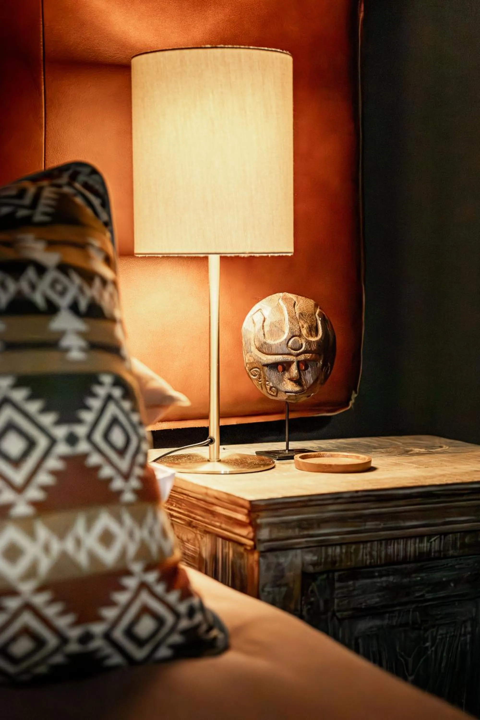Decorative detail in Grace of Africa, Kruger Couples Lodge