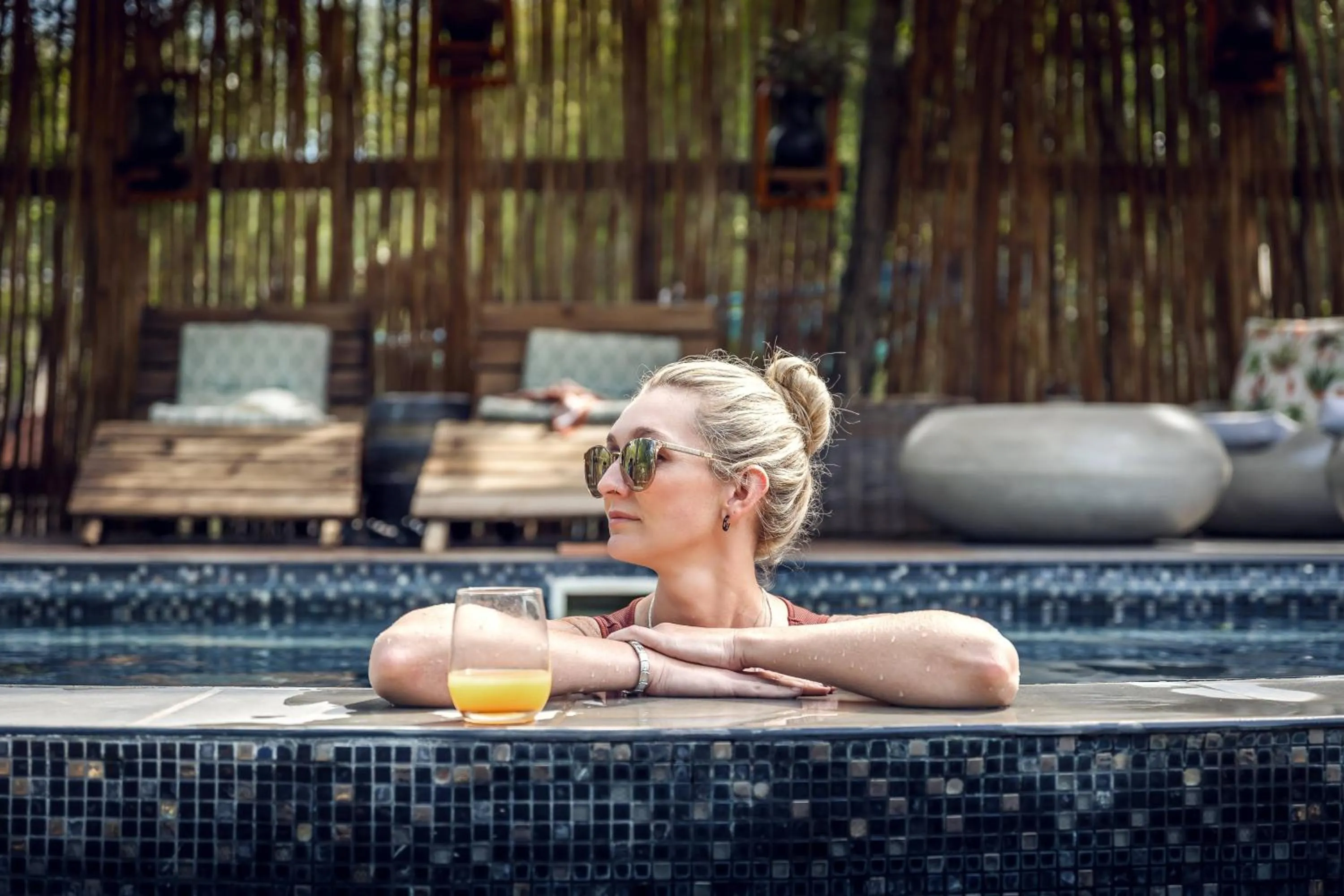 Swimming pool in Grace of Africa, Kruger Couples Lodge