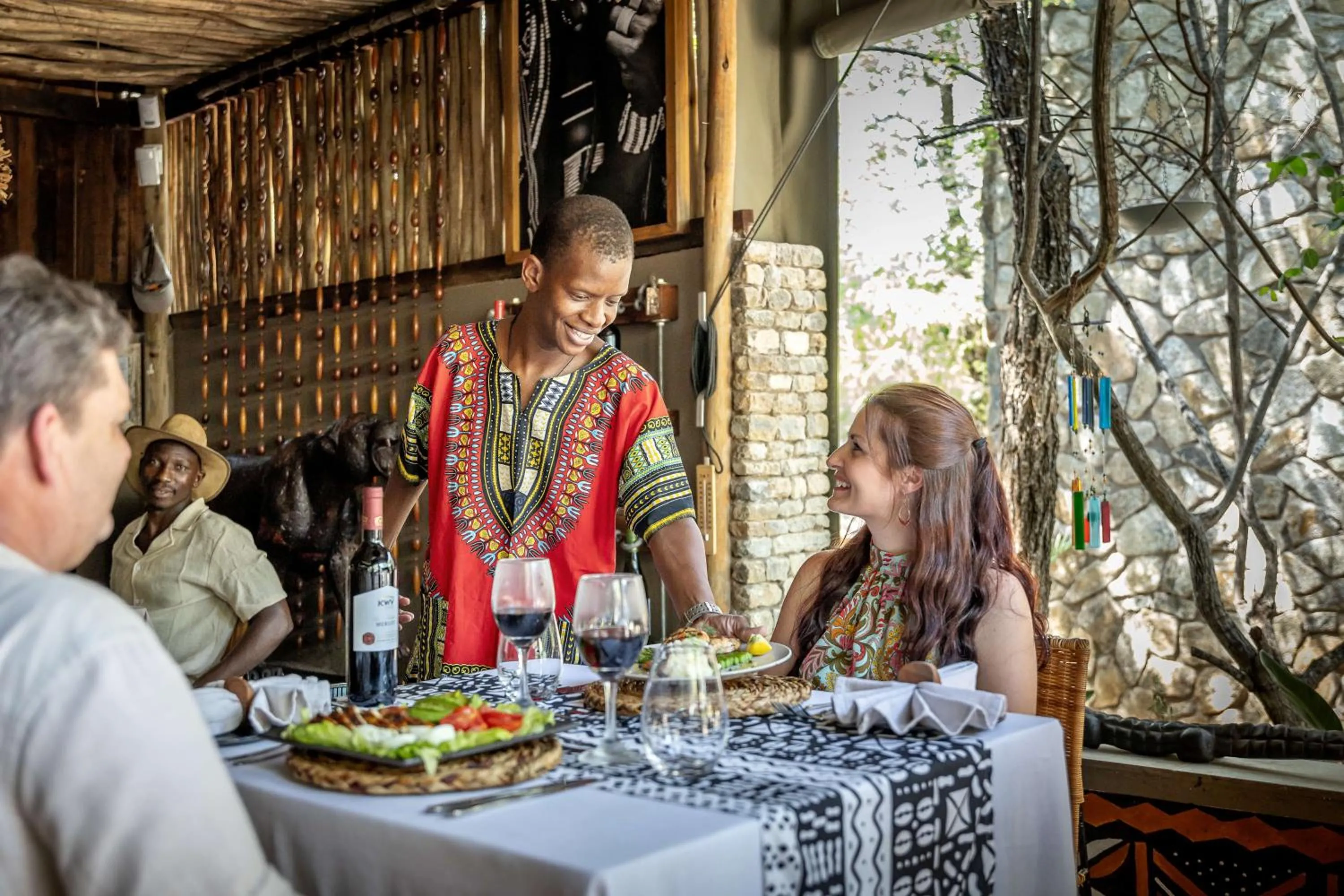 Restaurant/places to eat in Grace of Africa, Kruger Couples Lodge