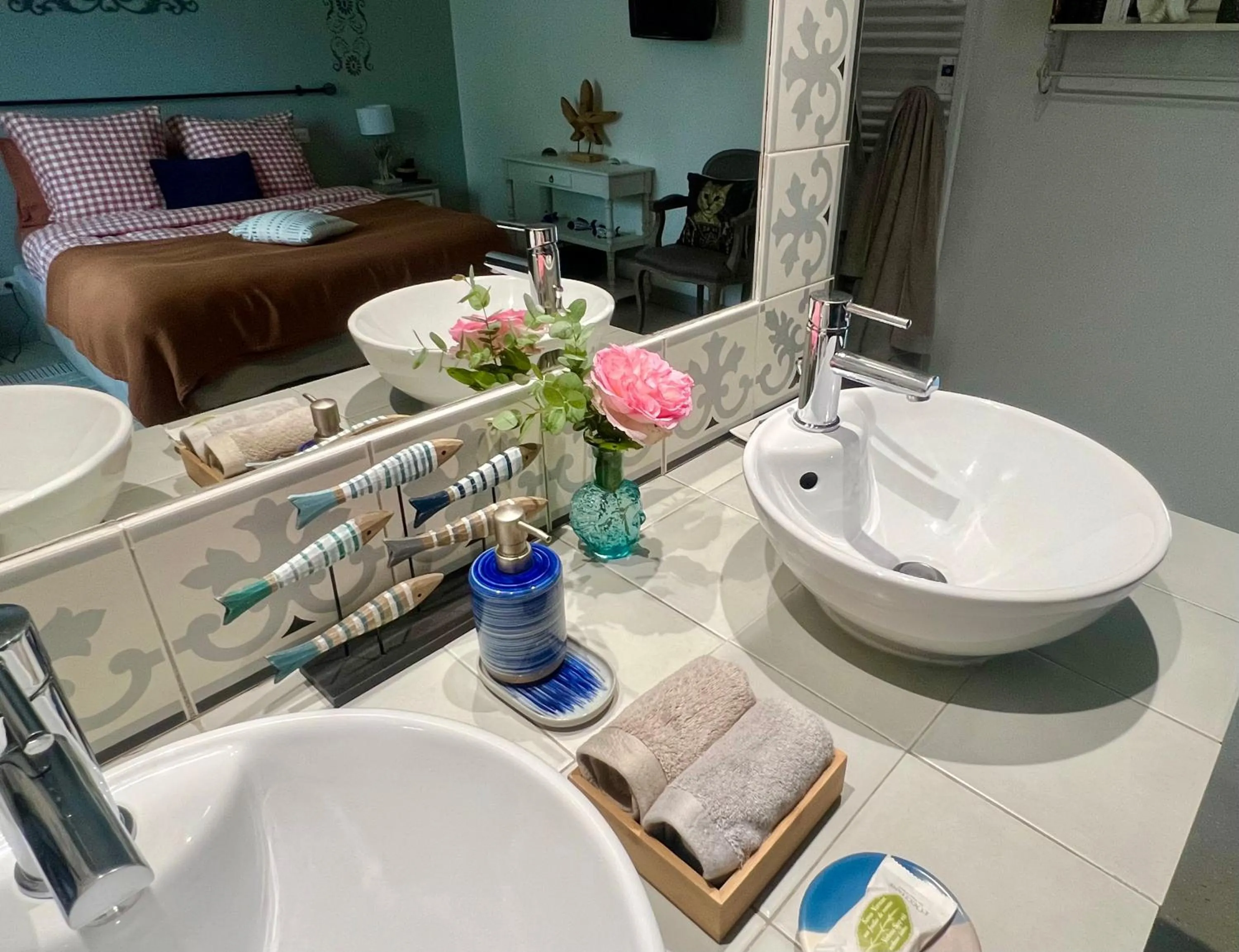 Bathroom in GSand Le Clos du May