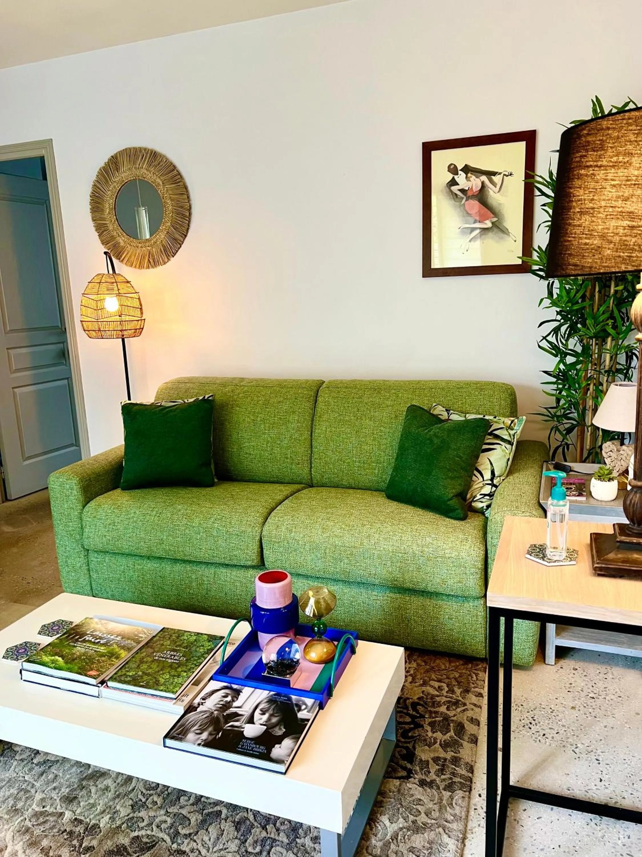 Living room in GSand Le Clos du May