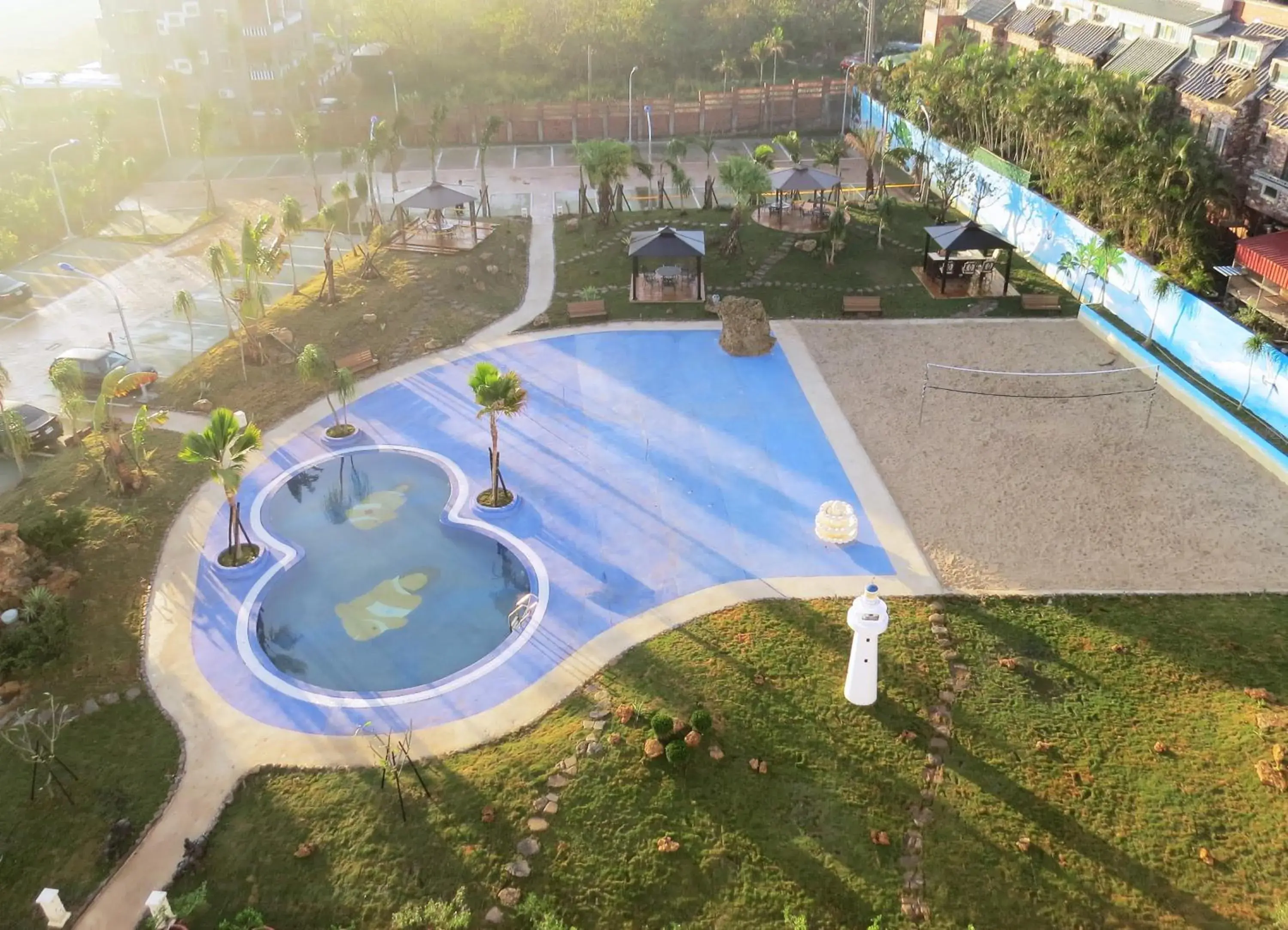 Property building in Clownfish Resort Property building in Clownfish Resort