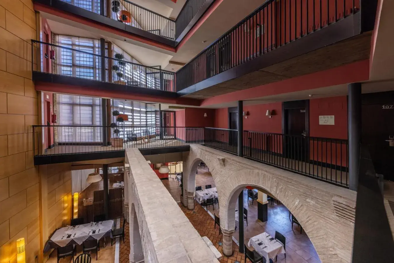 Property building in Hotel Monasterio Benedictino Property building in Hotel Monasterio Benedictino