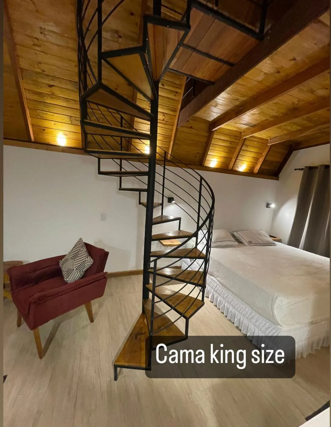 Bed in VILLA ITÁLIA CHALÉ