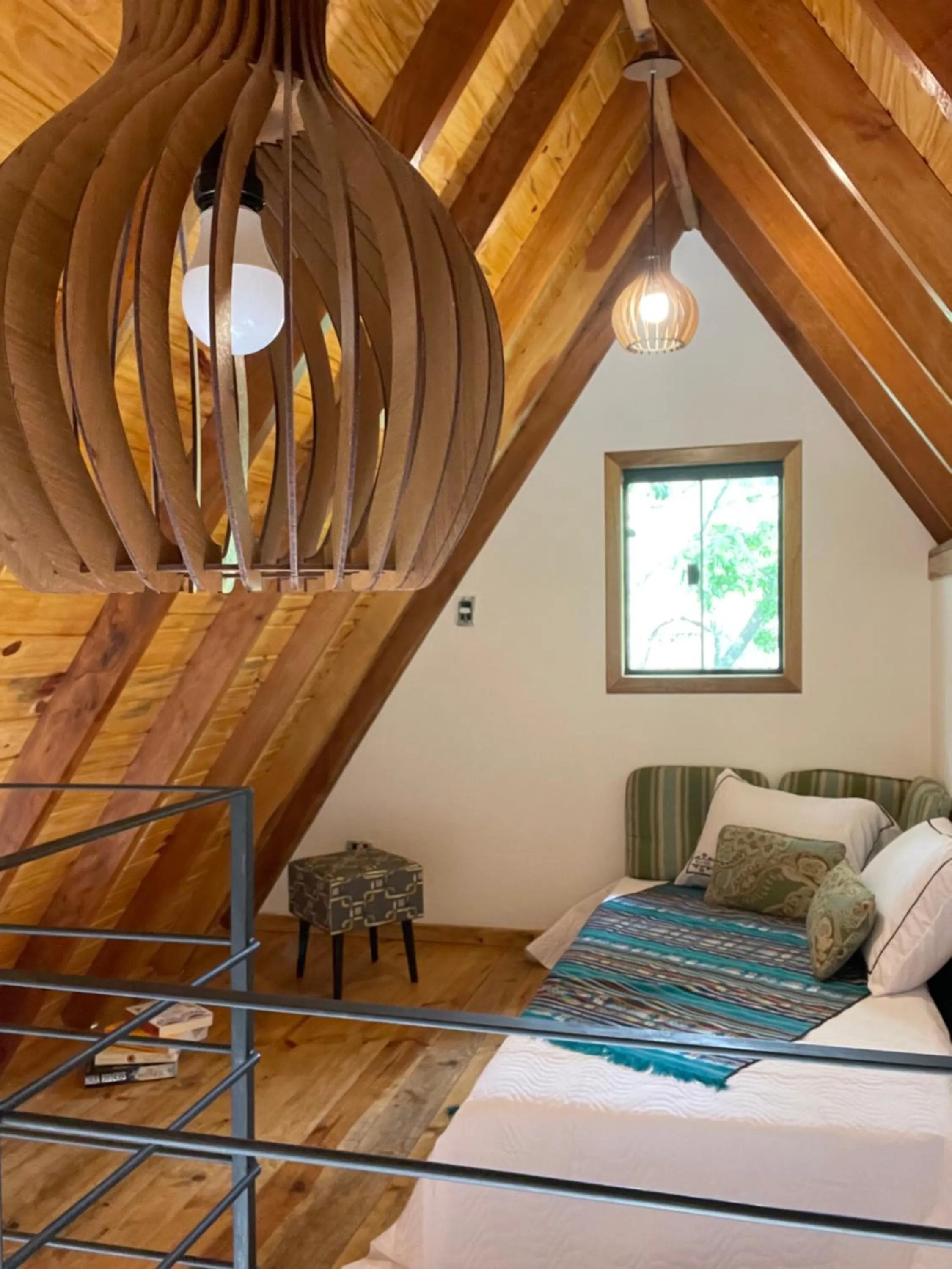 Bed in VILLA ITÁLIA CHALÉ