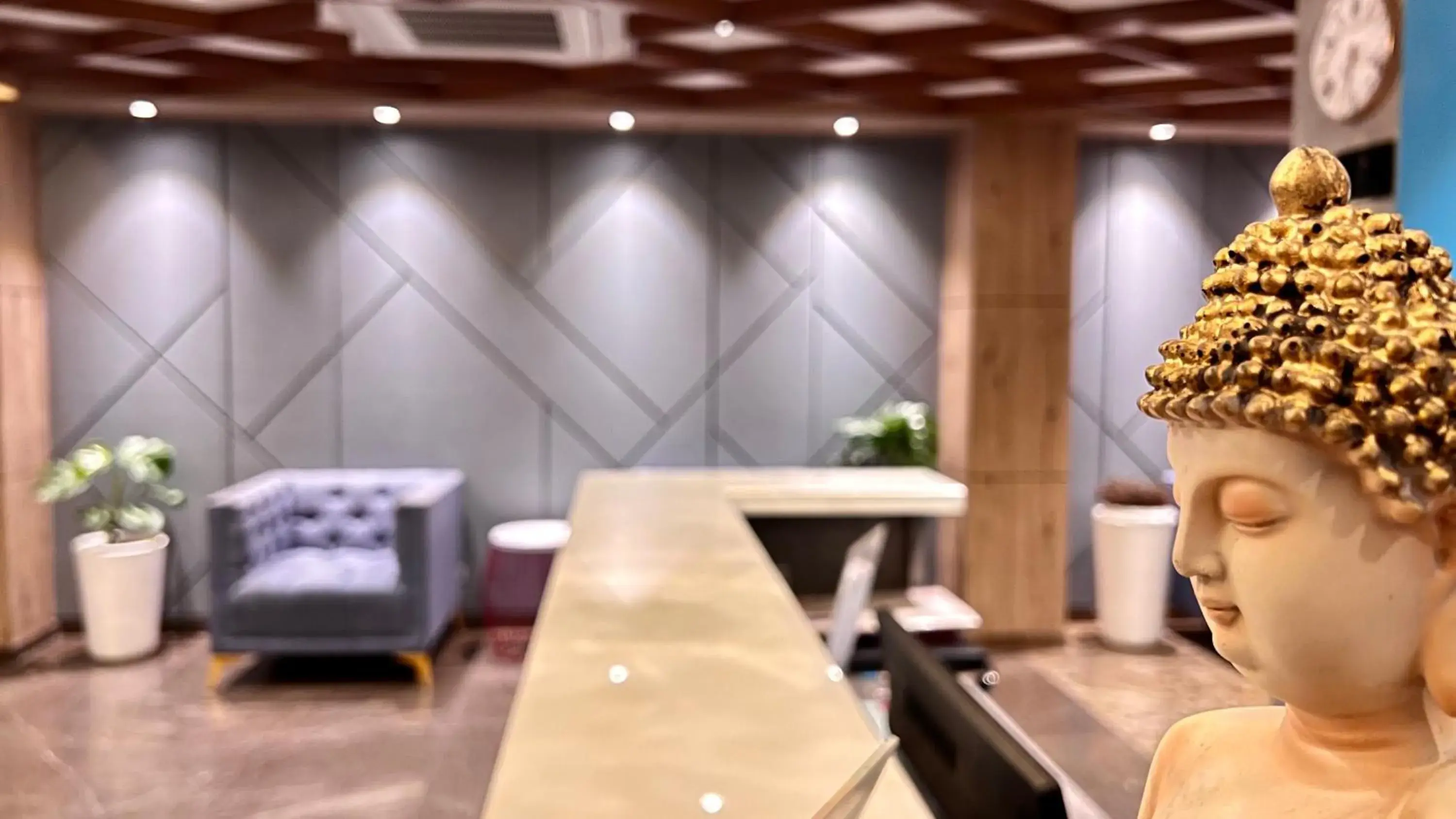 Lobby or reception in Aurora Boutique Hotel Imphal Lobby or reception in Aurora Boutique Hotel Imphal