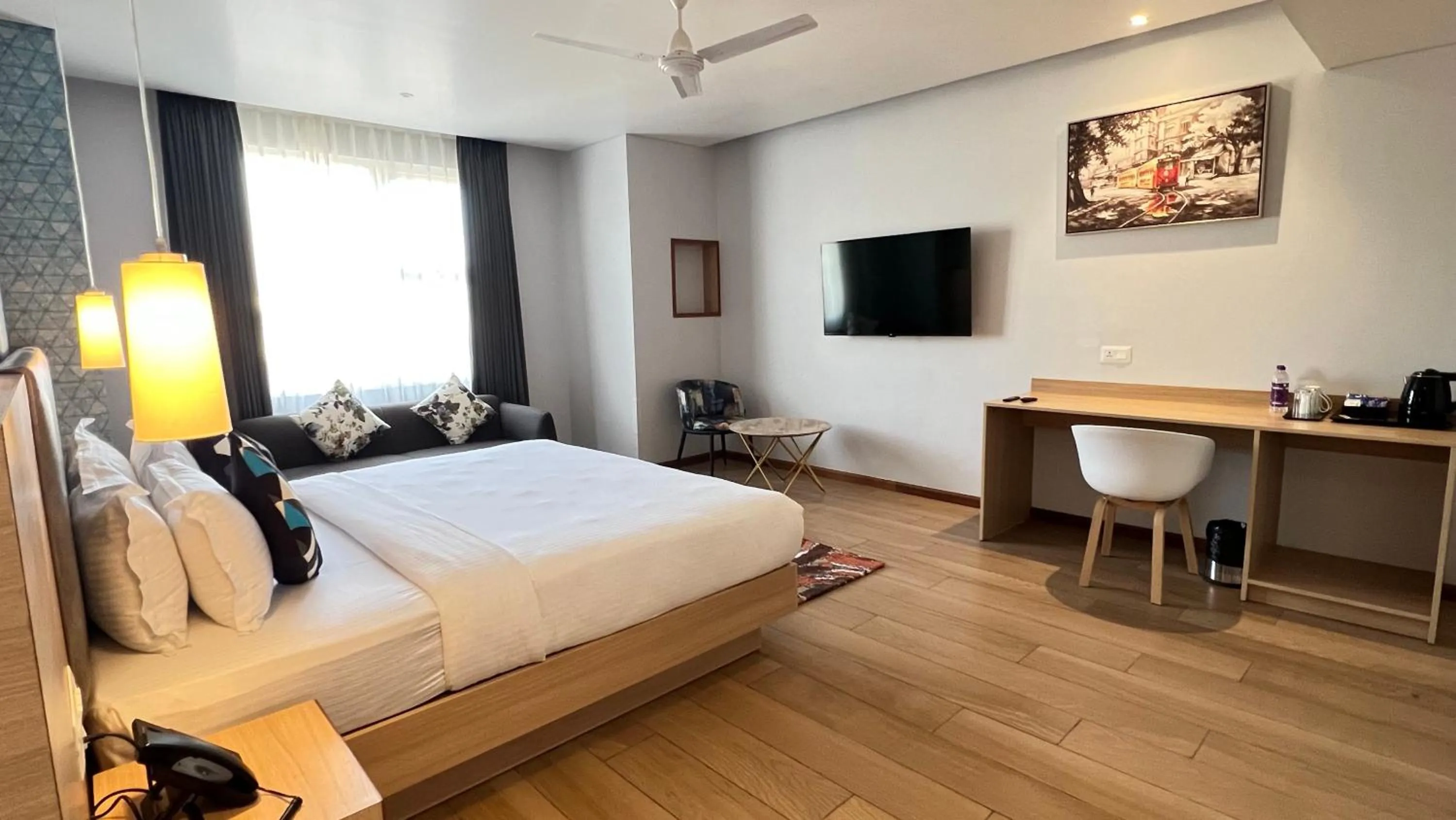 TV and multimedia, Bed in Aurora Boutique Hotel Imphal