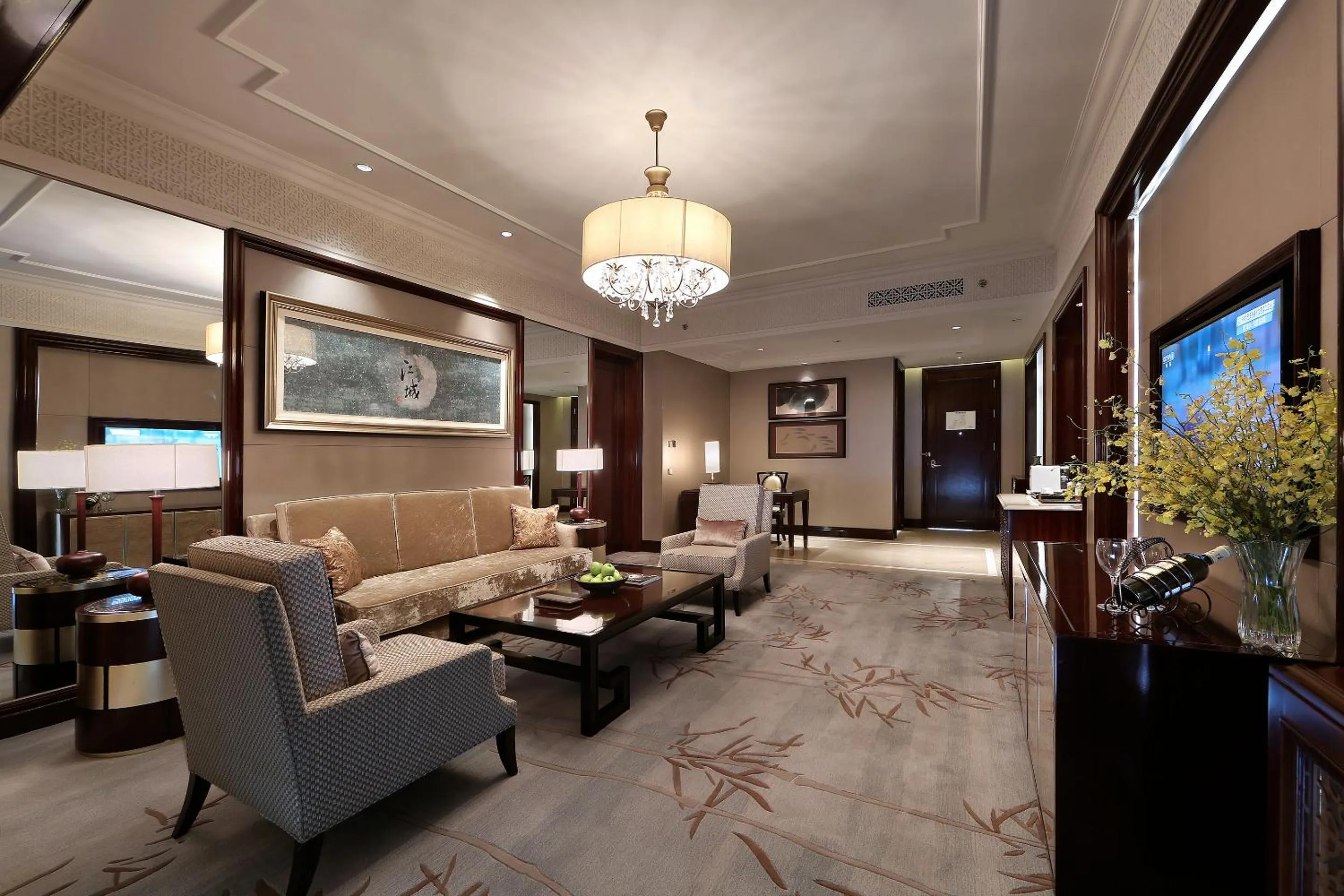 Living room in Shanghai Dongjiao State Guest Hotel