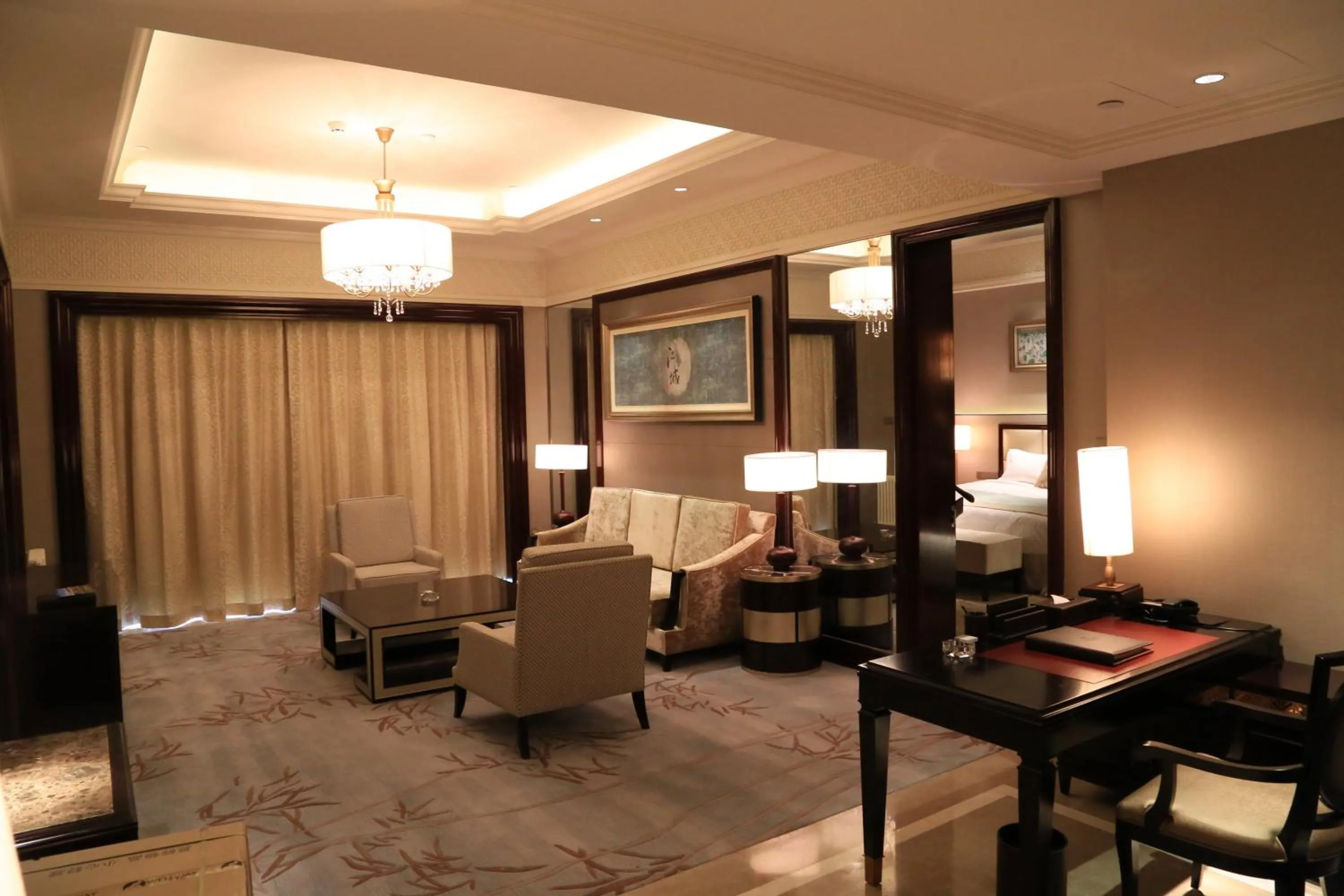 Living room in Shanghai Dongjiao State Guest Hotel