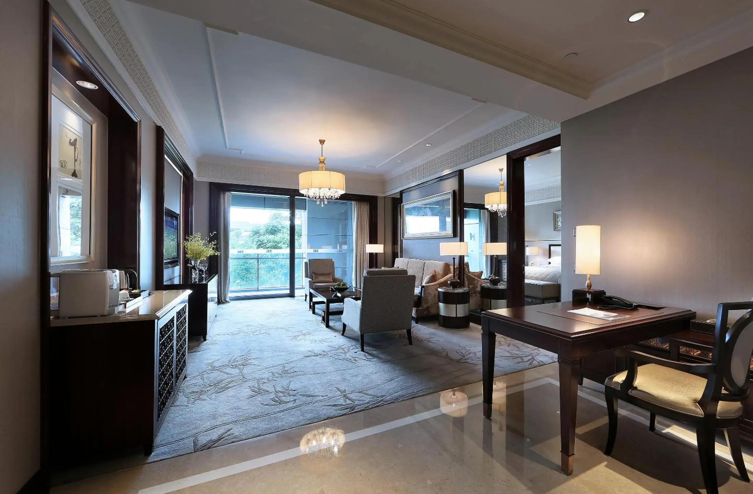 Living room in Shanghai Dongjiao State Guest Hotel Living room in Shanghai Dongjiao State Guest Hotel
