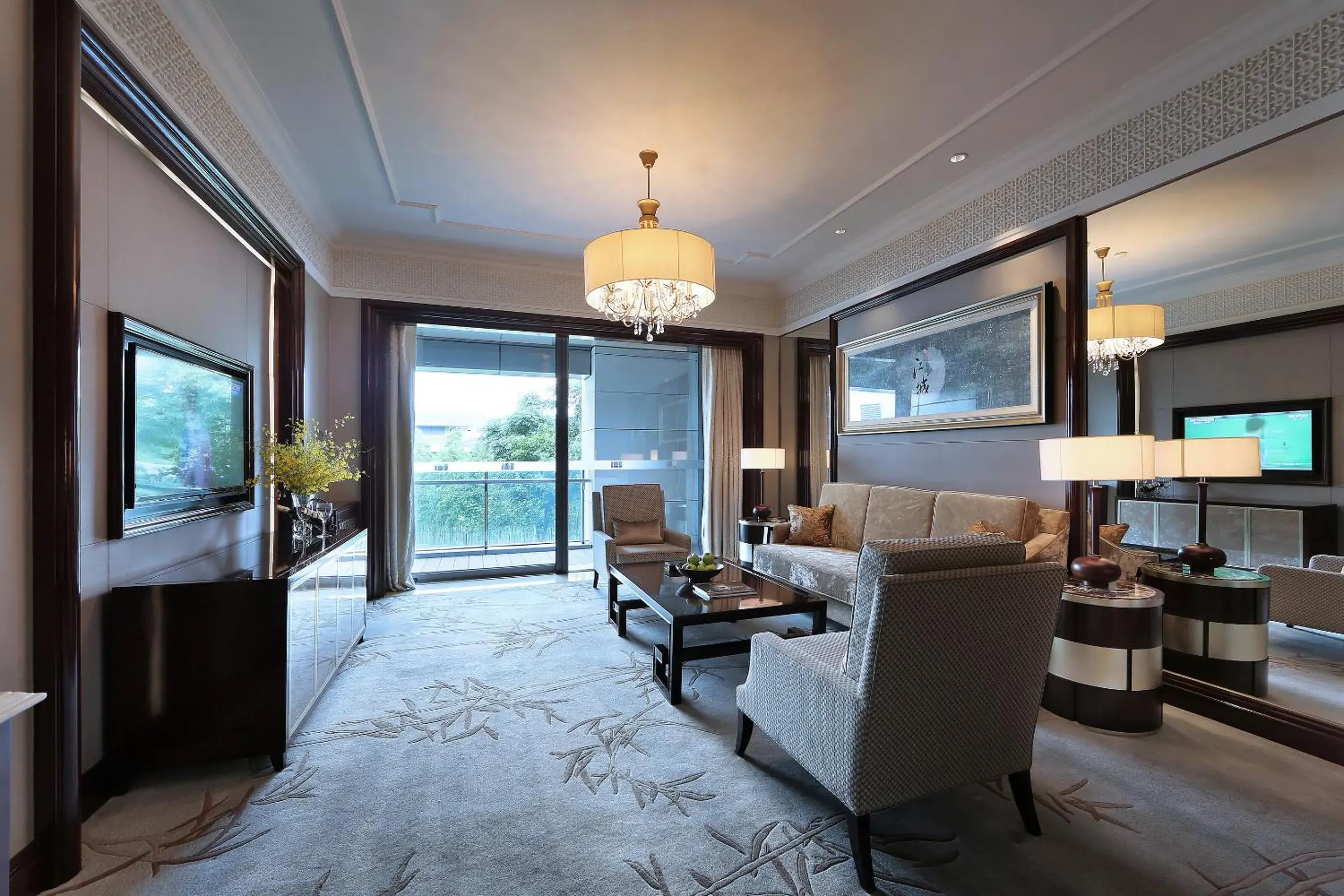 Living room in Shanghai Dongjiao State Guest Hotel Living room in Shanghai Dongjiao State Guest Hotel