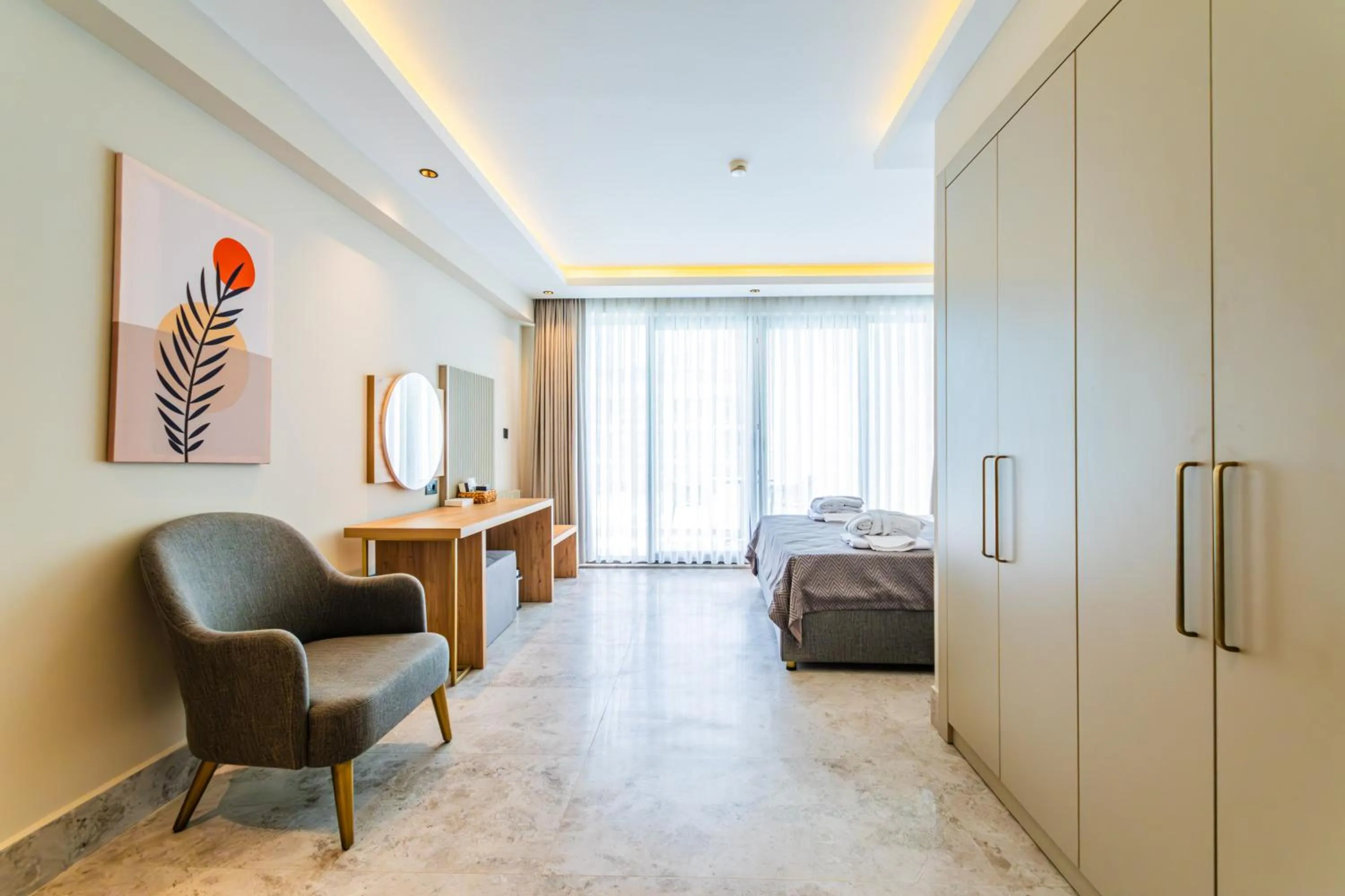 Bedroom in Residence 222 Hisarönü