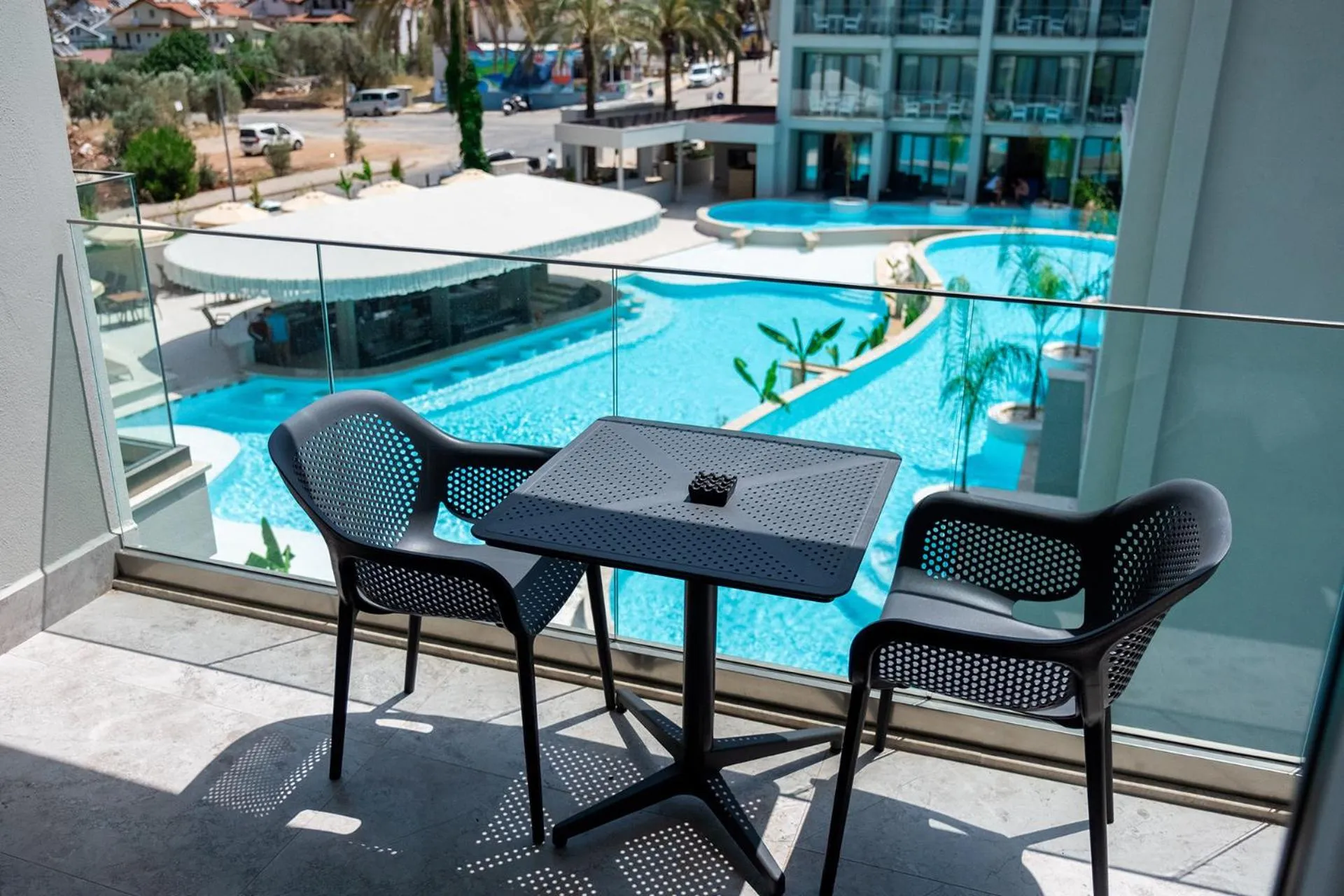 Pool view in Residence 222 Hisarönü