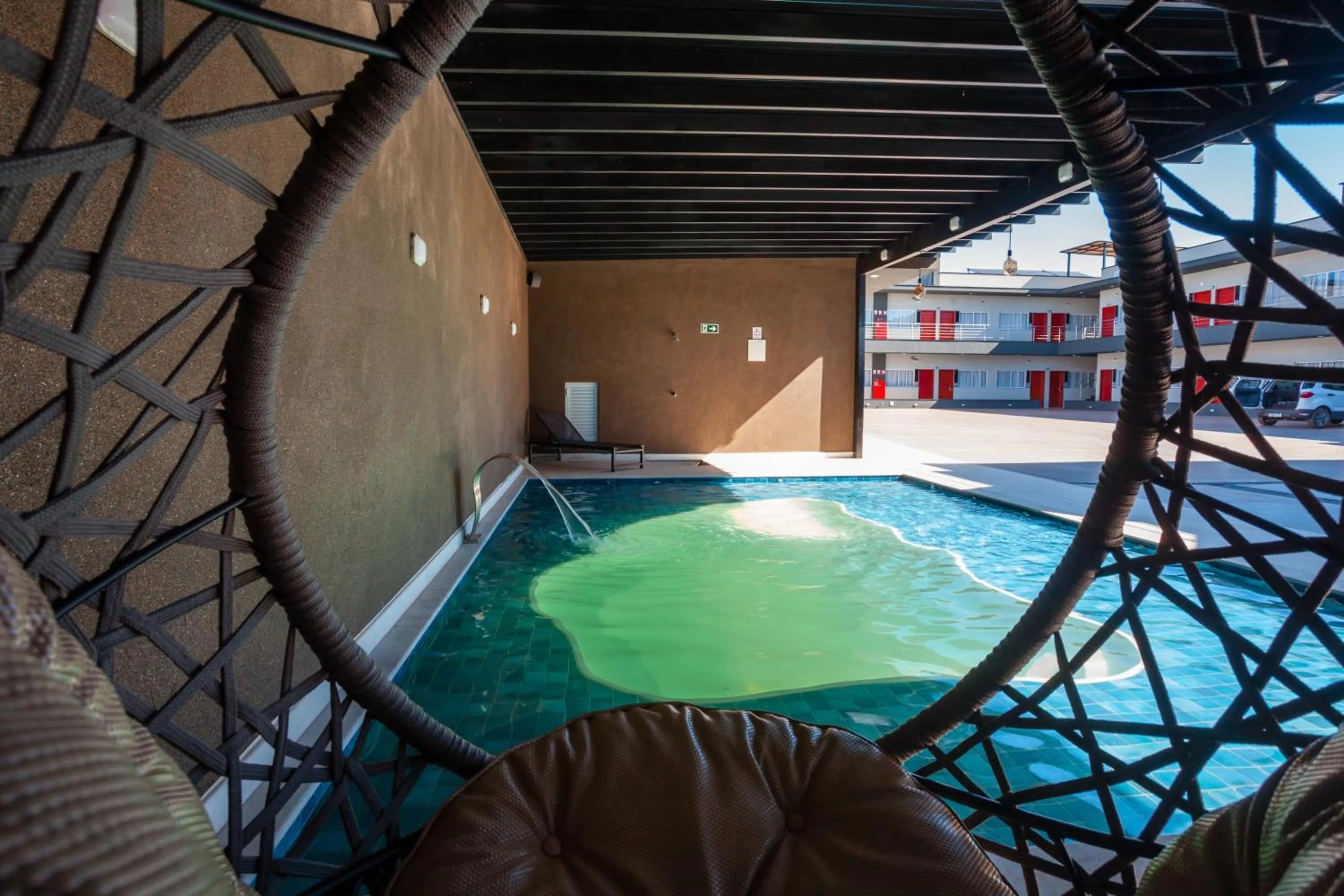 Swimming pool in Sophita Business Hotel