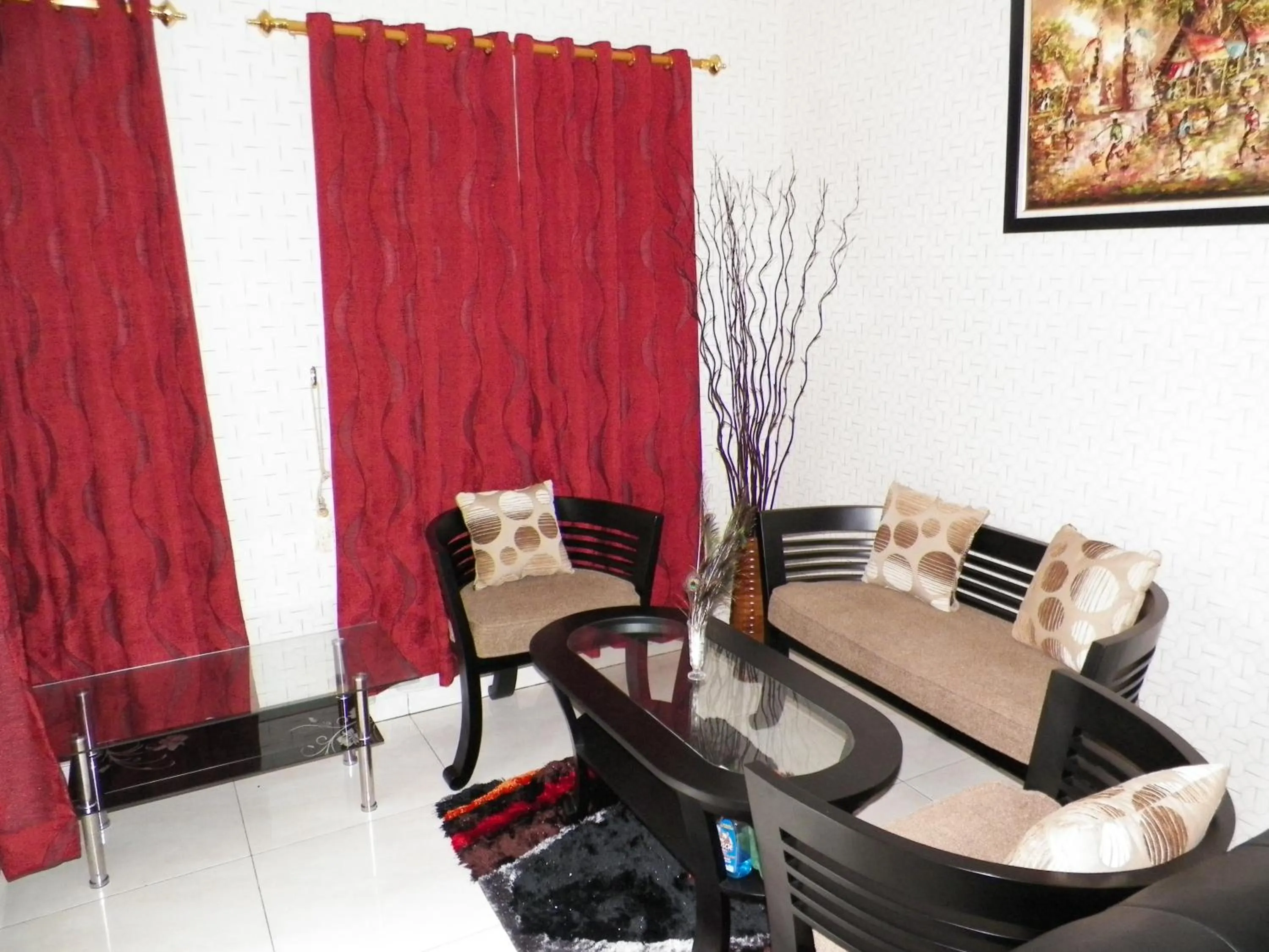 Living room in Villa Roemi