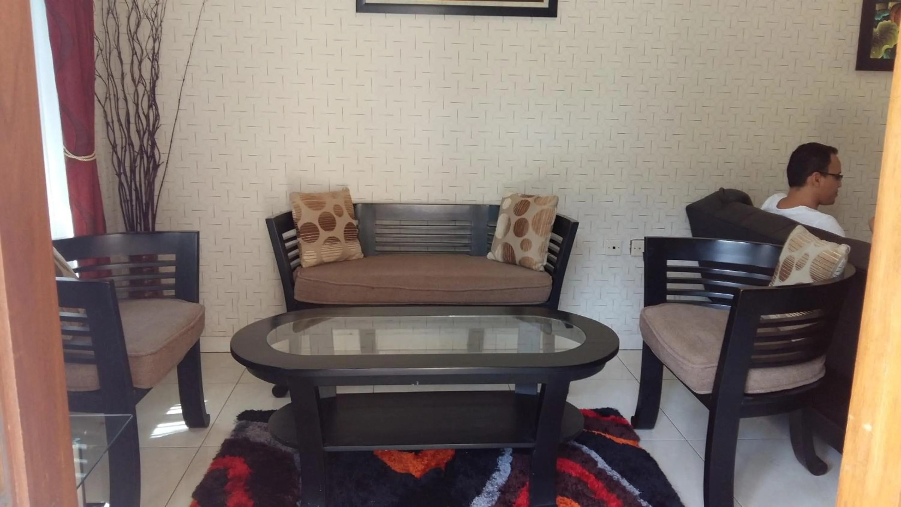 Living room in Villa Roemi