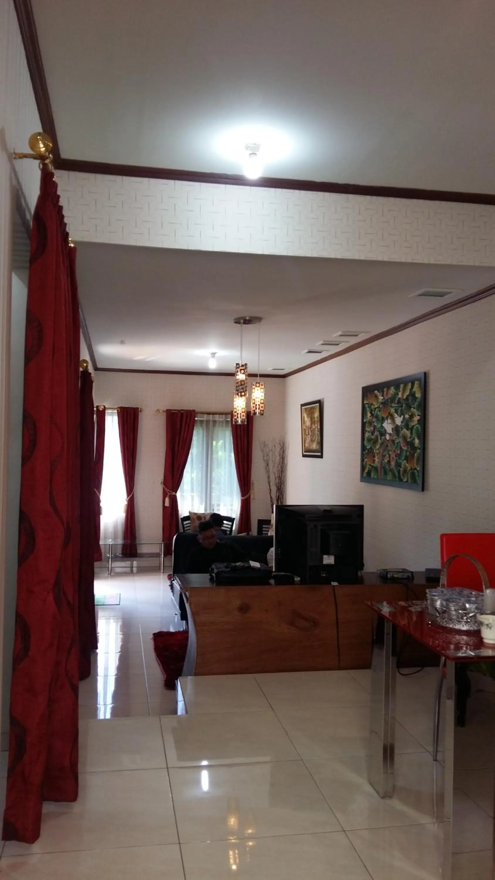 Living room in Villa Roemi