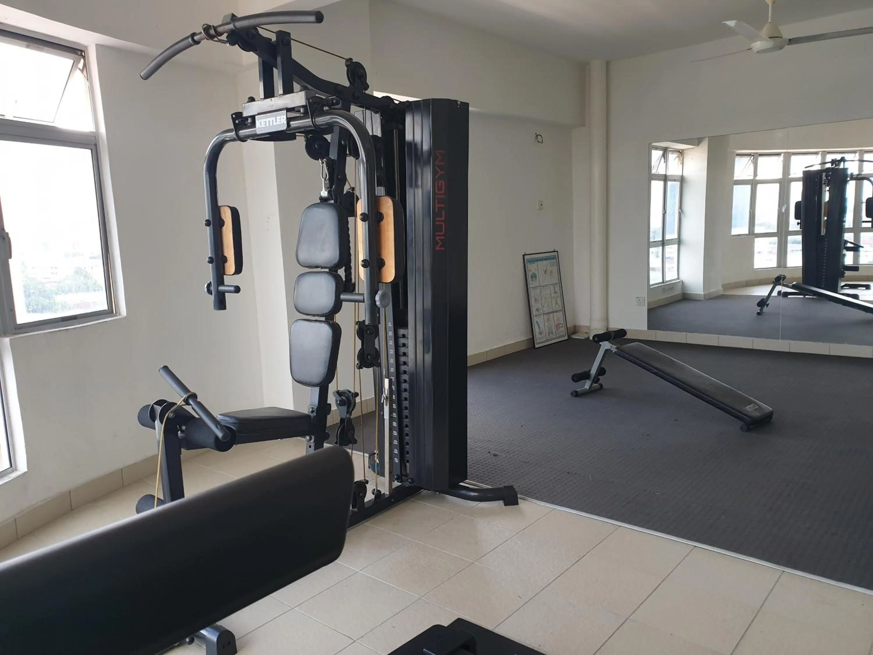 Fitness centre/facilities in Prestige KBCC at KB Town Centre