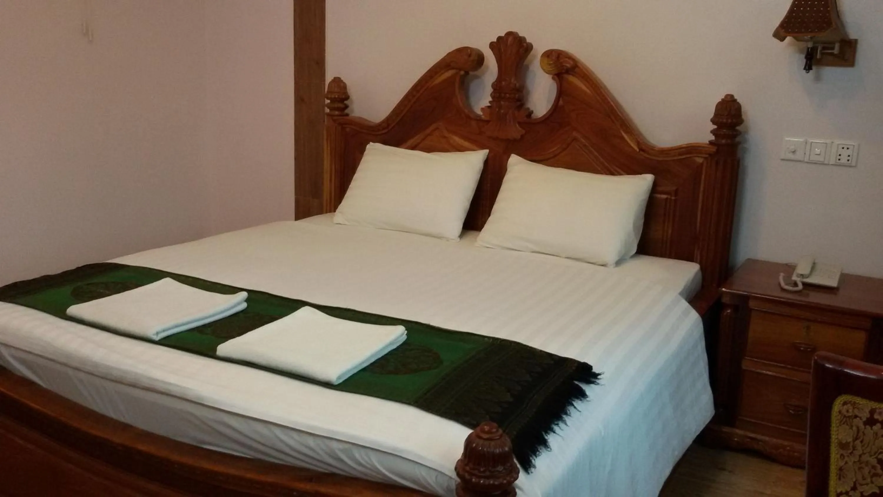Bed in Angkor Comfort Hotel