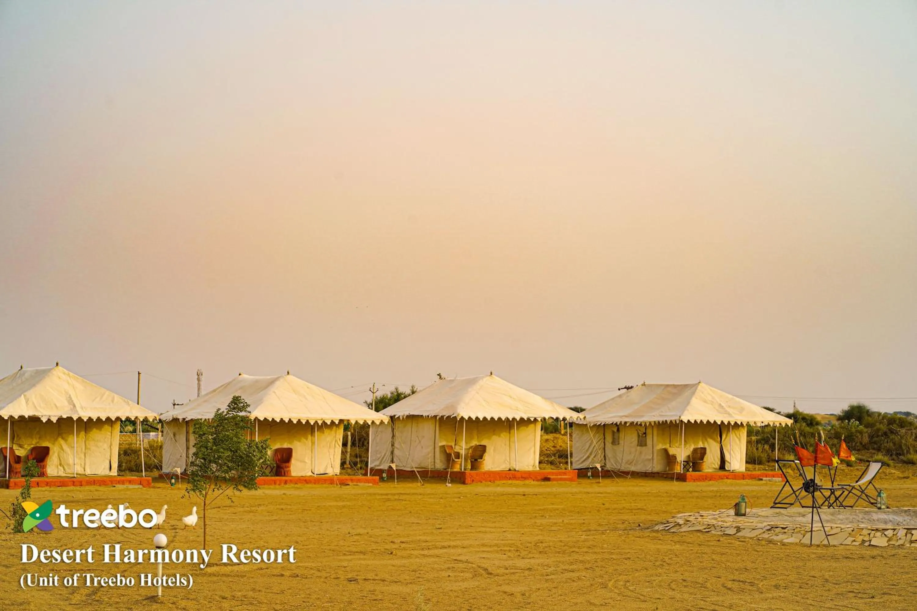 Facade/entrance in Treebo Desert Harmony Camp