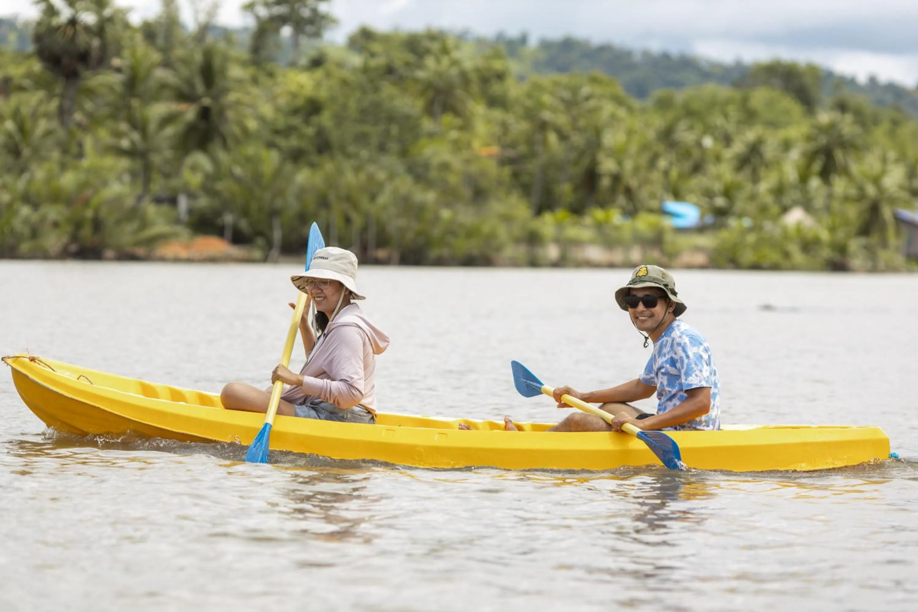 River view in SS Villa & Resort